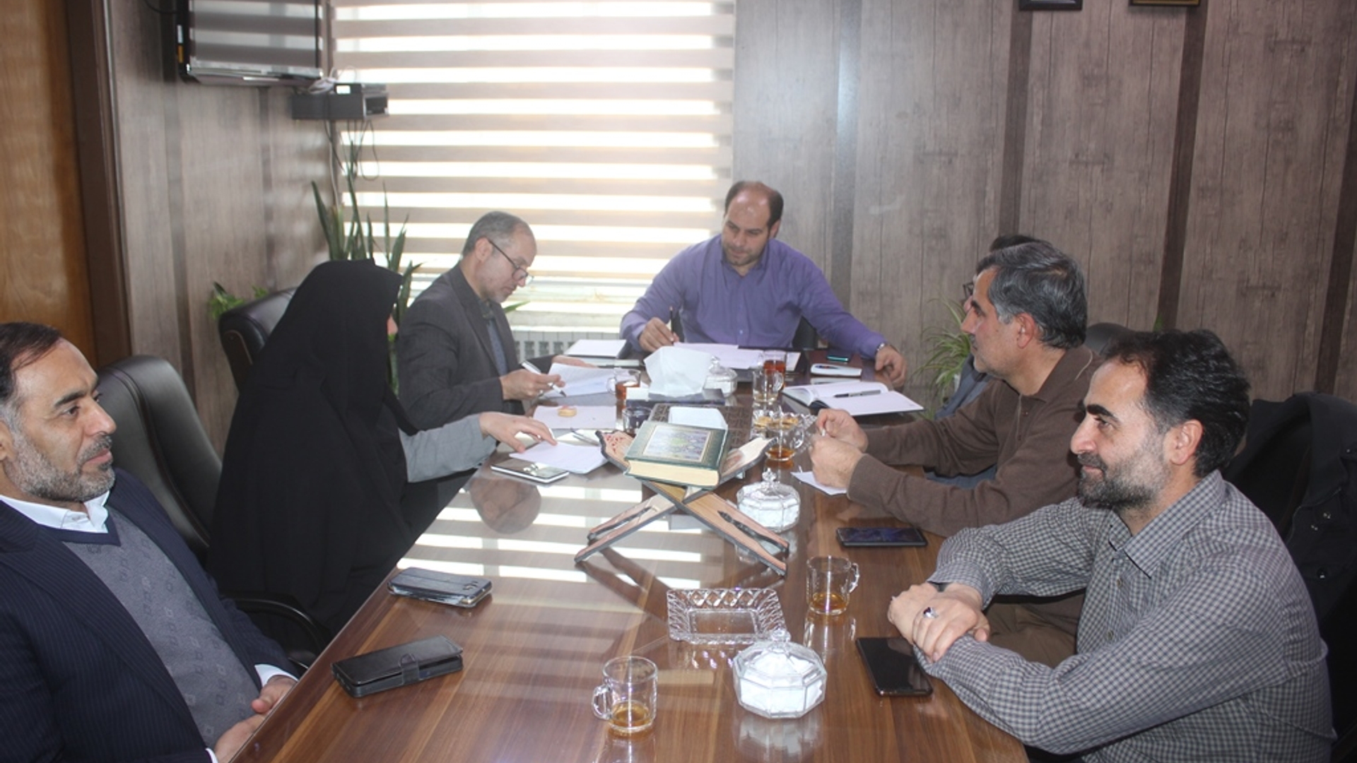 چهارمین جلسه شورای معاونین فرمانداری شهرستان خمین در سال 1403 برگزار شد