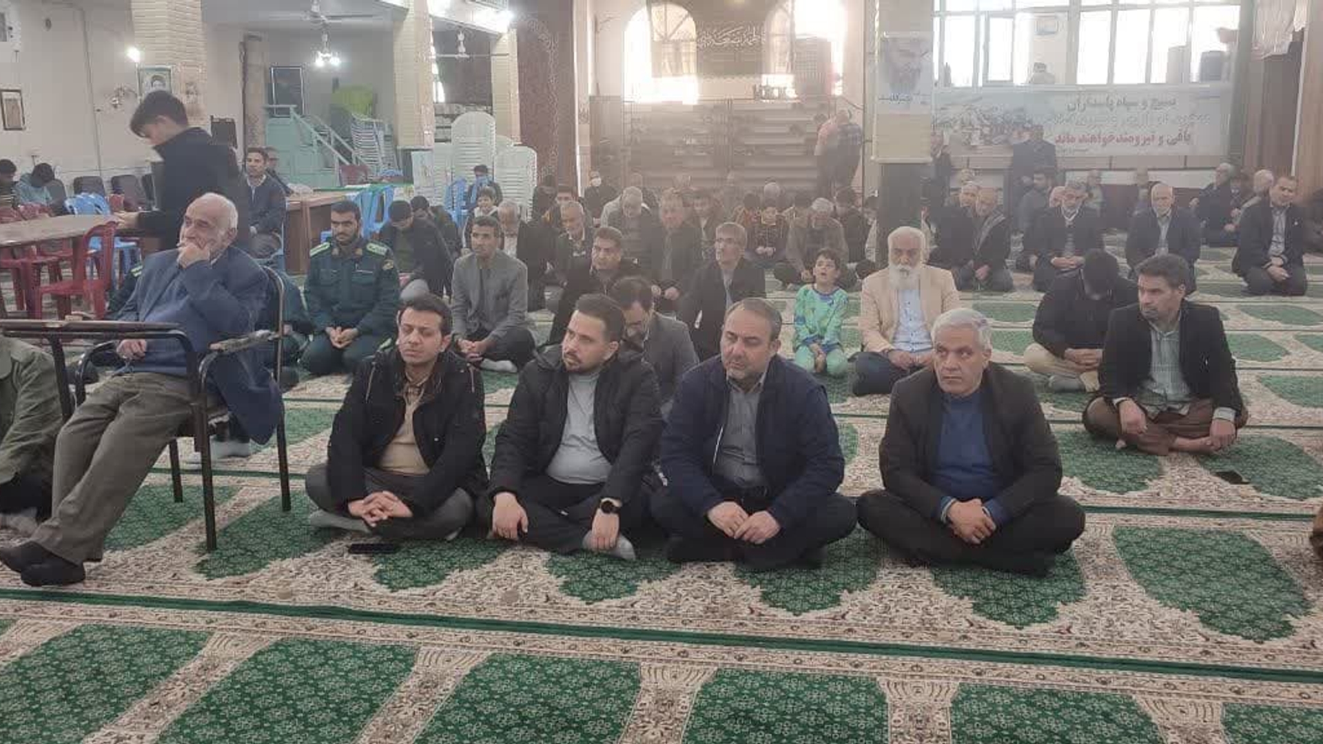 حضور سرپرست فرمانداری در فریضه عبادی سیاسی جمعه پرندک