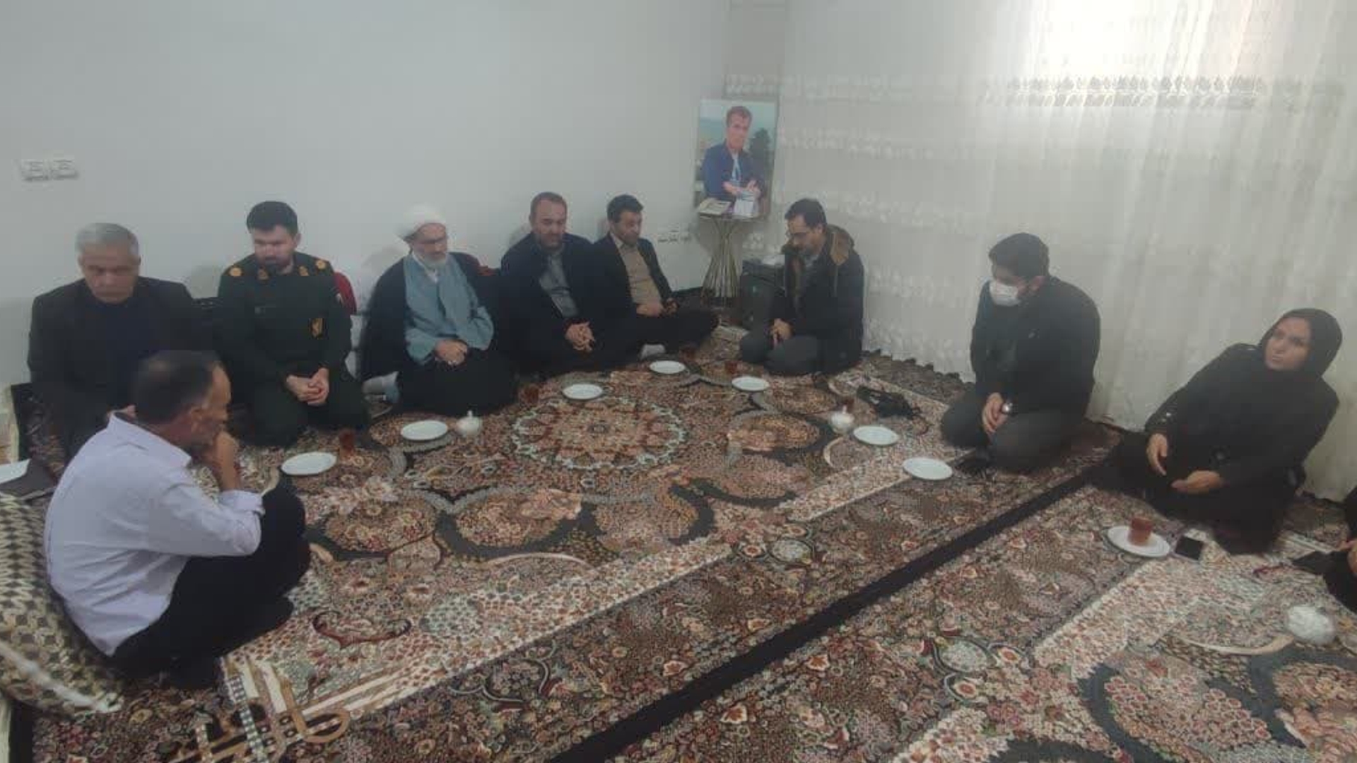 دیدار با جانباز  آقای ابوالفضل اروجی