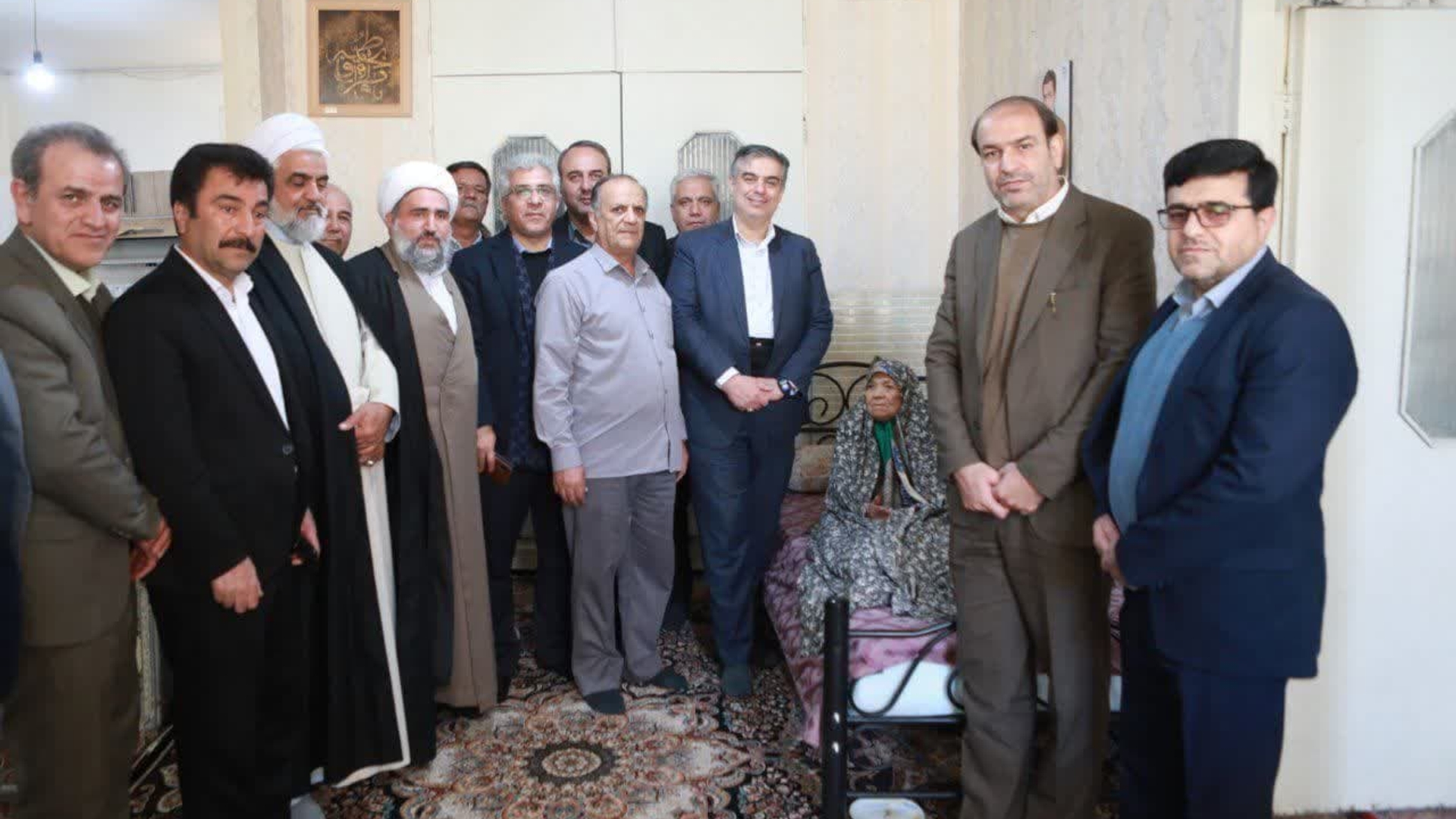 دیدار با  مادر شهید "علی‌اصغر رضالو"