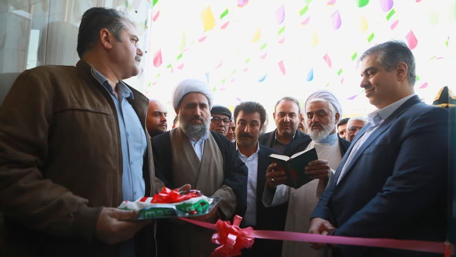 افتتاح ساختمان شهرداری زاویه