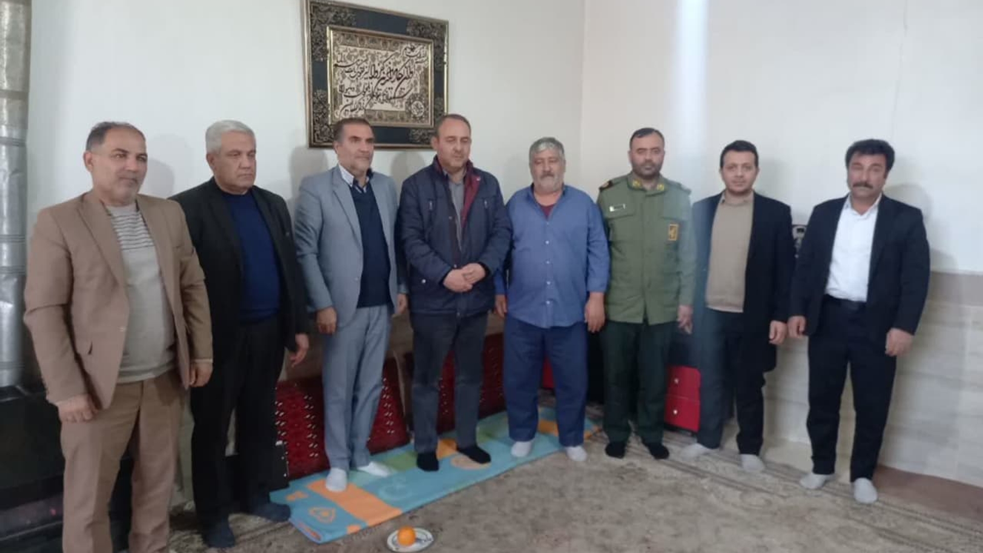 دیدار با جانباز سرافراز میهن اسلامی آقای حجاری