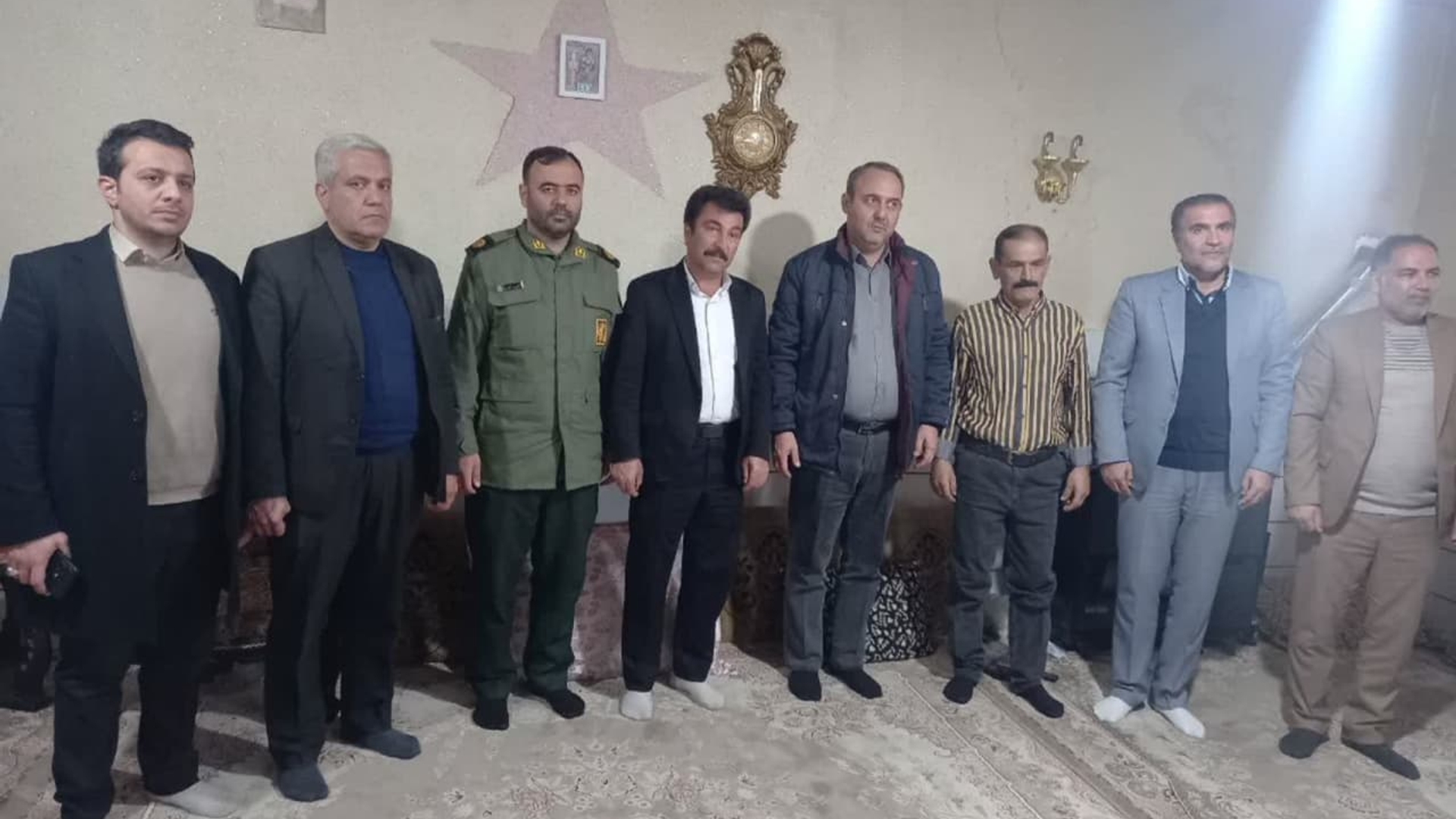 دیدار  با جانباز سرافراز میهن اسلامی آقای تنها