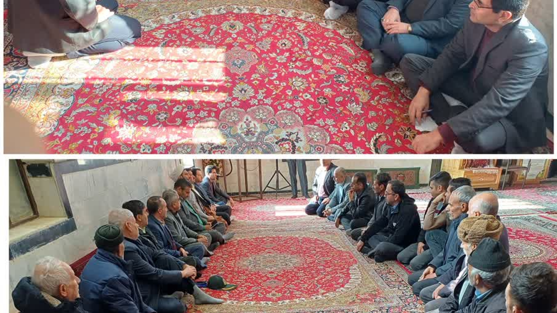 دیدار مردمی  مسئولین شهرستان با اهالی روستای فتح آباد