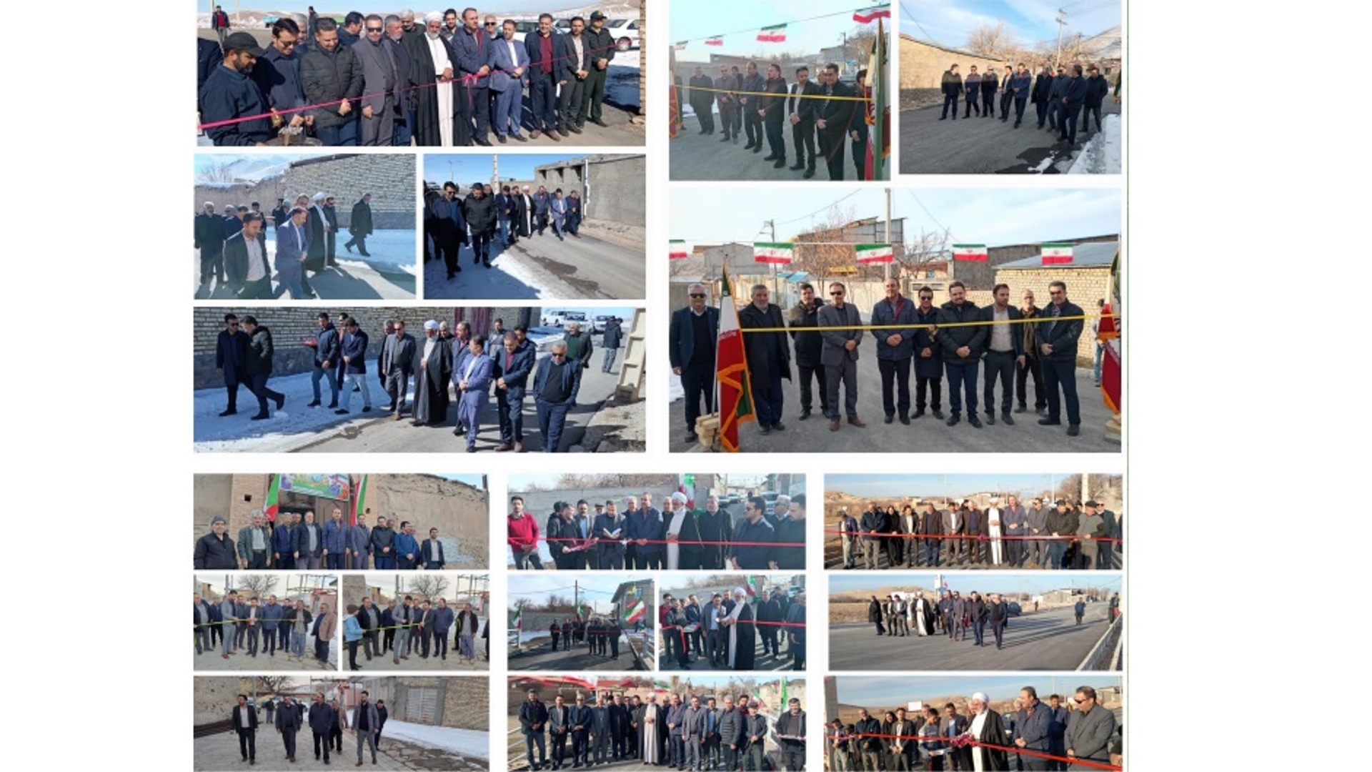 افتتاح پروژه‌های دهیاری‌های بخش خرقان