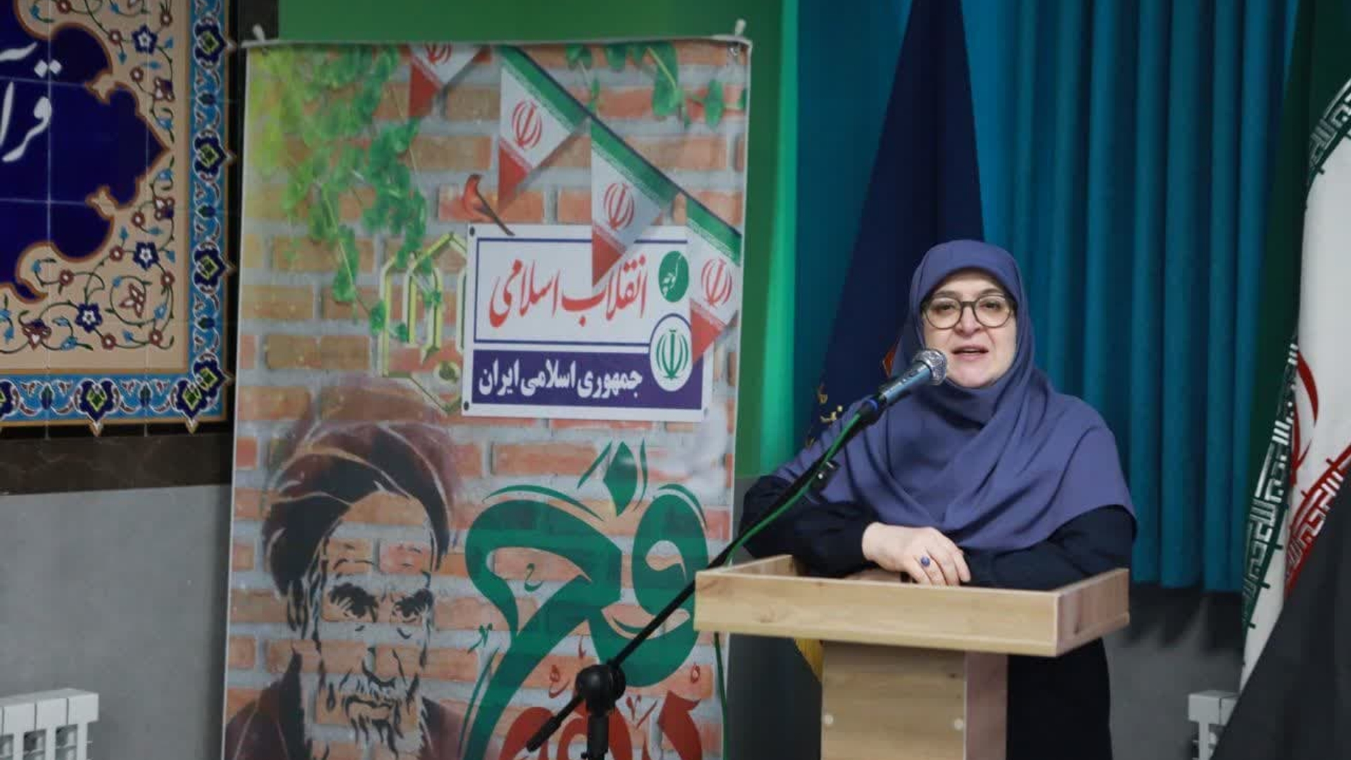 افتتاح یک مدرسه خیّرساز ۱۲ کلاسه با حضور سخنگوی دولت در خمین