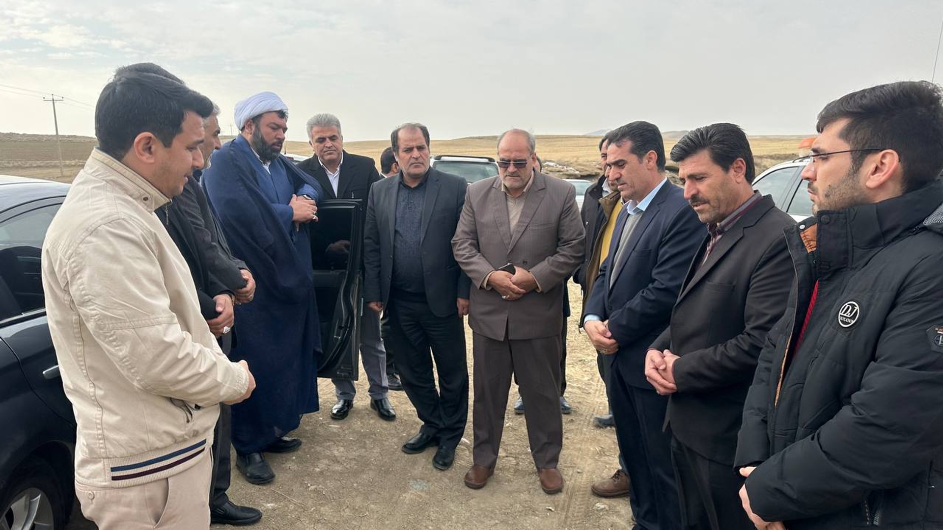 بازدید فرماندار ویژه ساوه از روستای ستق