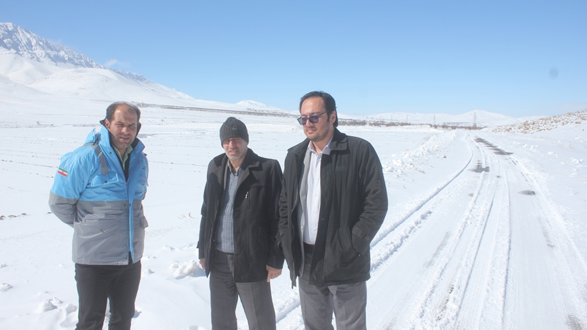 سرپرست فرمانداری از وضعیت محورهای مواصلاتی شهرستان خمین بازدید کرد