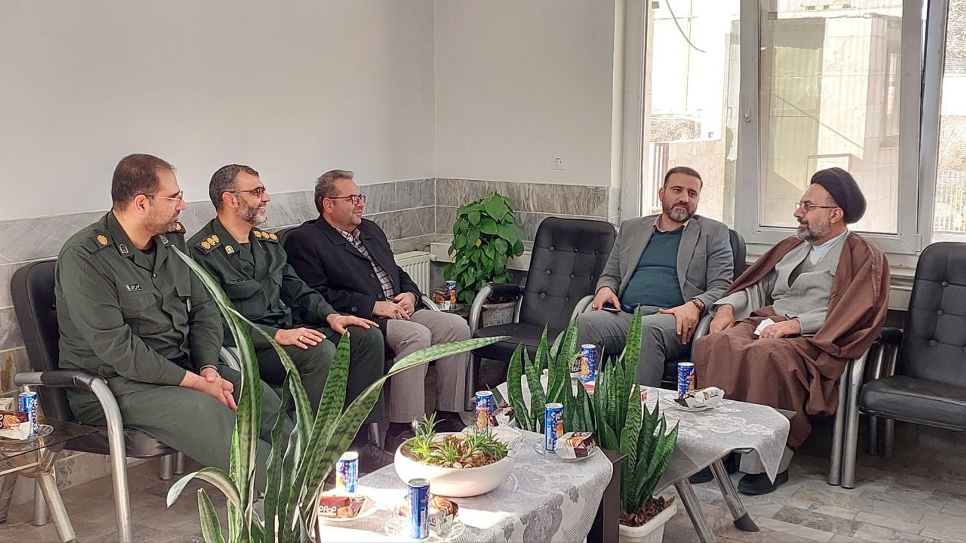 دیدار سرپرست فرمانداری شهرستان محلات با فرمانده سپاه ناحیه محلات