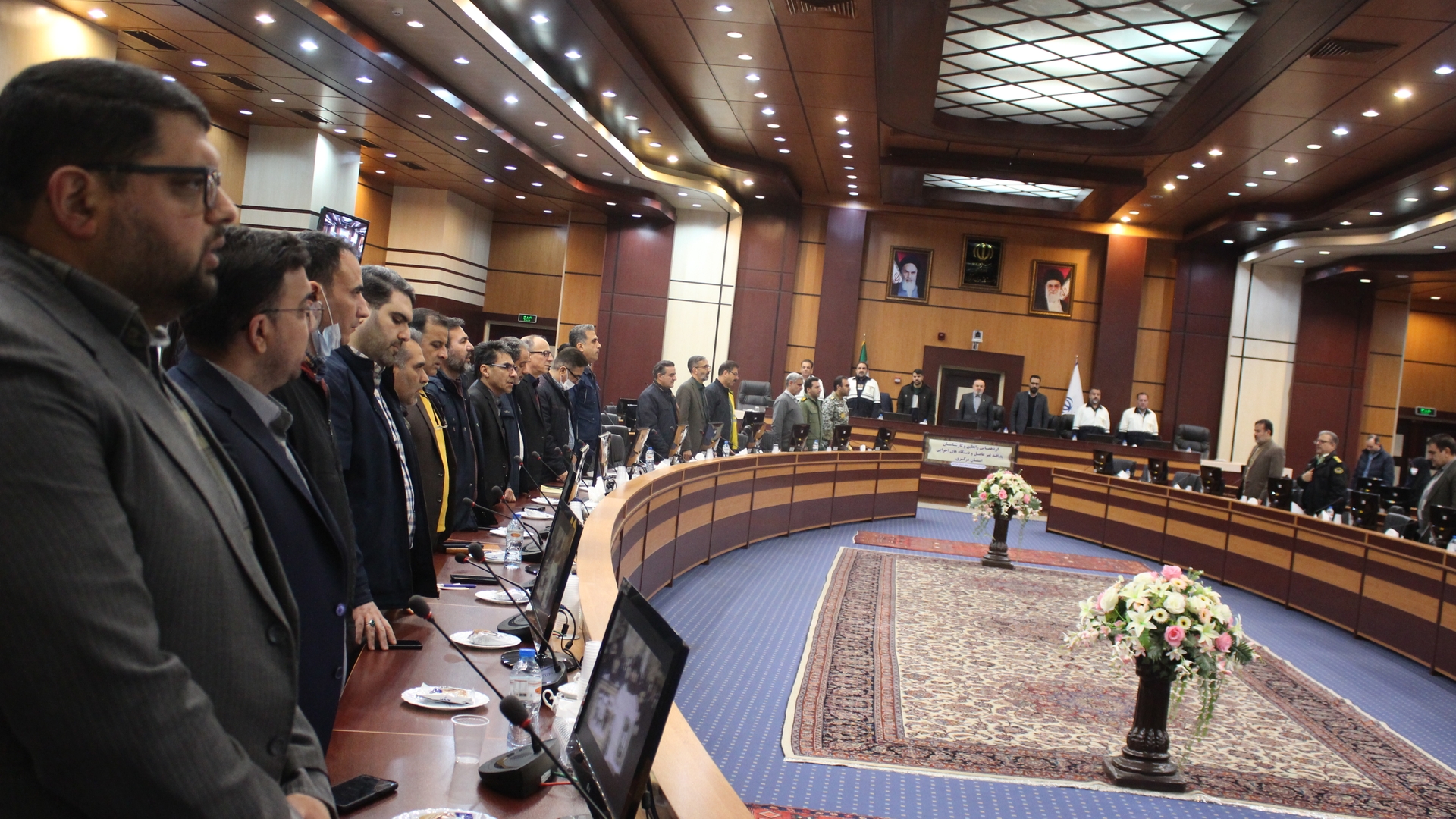 همایش رابطین پدافند غیرعامل دستگاه های اجرایی استان با حضور پزشک‌نیا، مدیرکل پدافند غیرعامل، و سردار قمی، معاون بسیج و امور استان‌های سازمان پدافند غیرعامل کشور، برگزار شد.