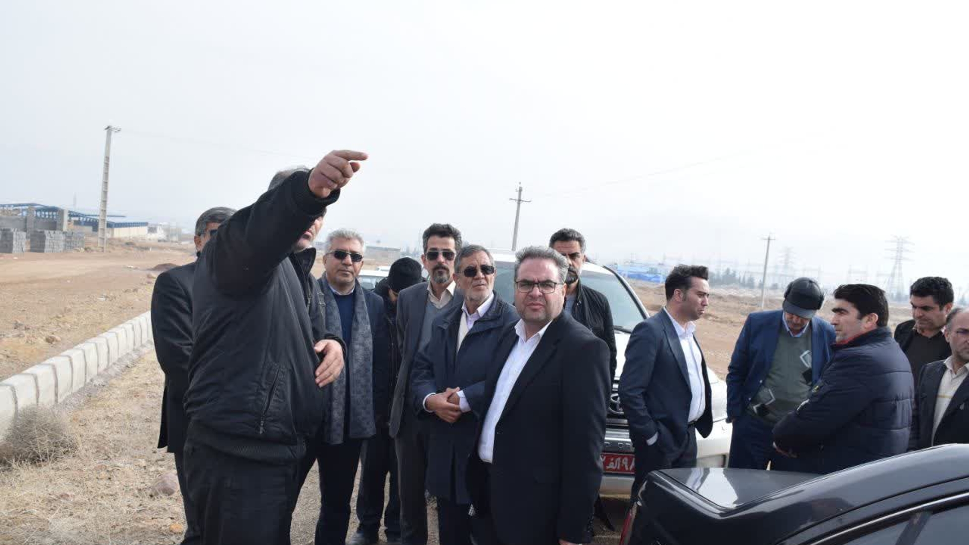 بازدید از محل پیشنهادی احداث شهرک صنعتی خصوصی