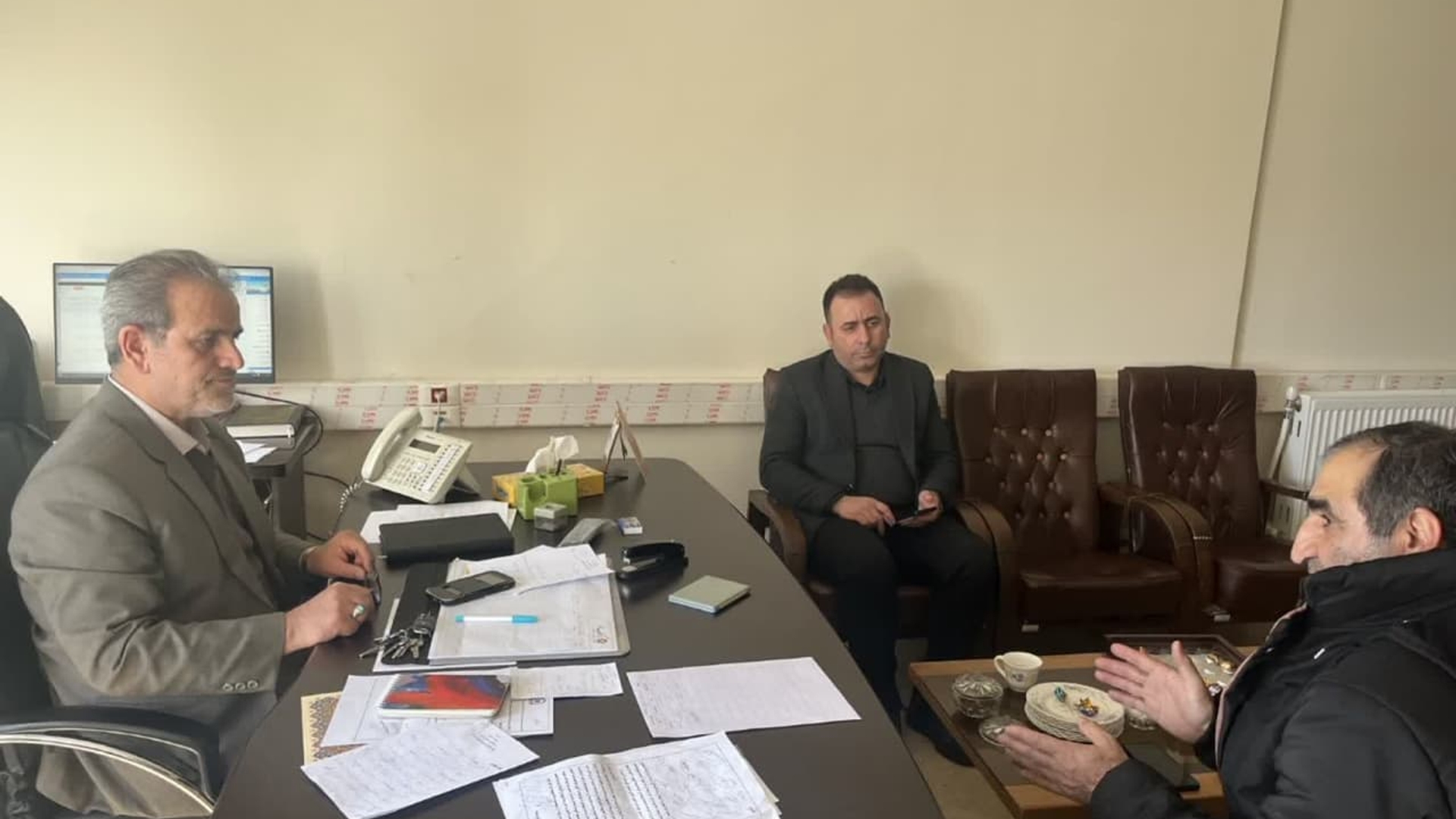 جلسه بررسی مسائل کشتار دام