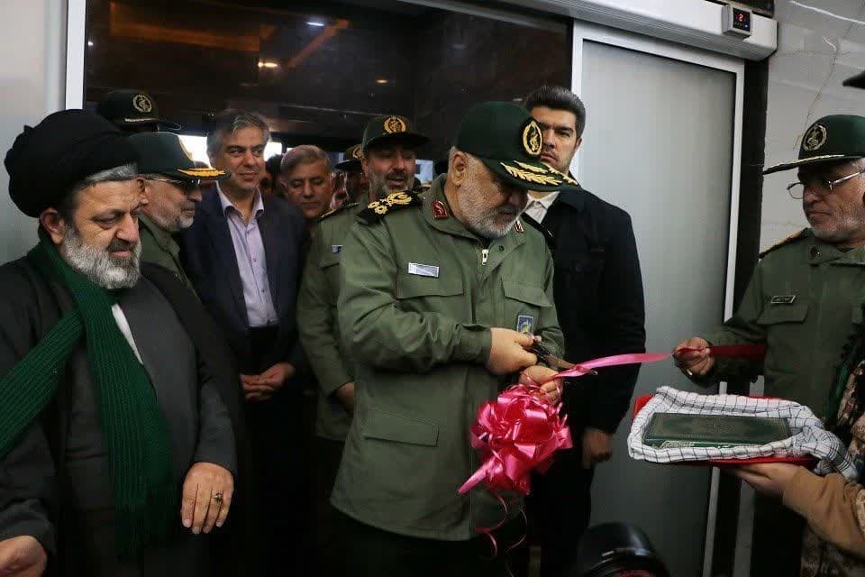 افتتاح استخر شهدای بسیج استان مرکزی با حضور فرمانده کل سپاه