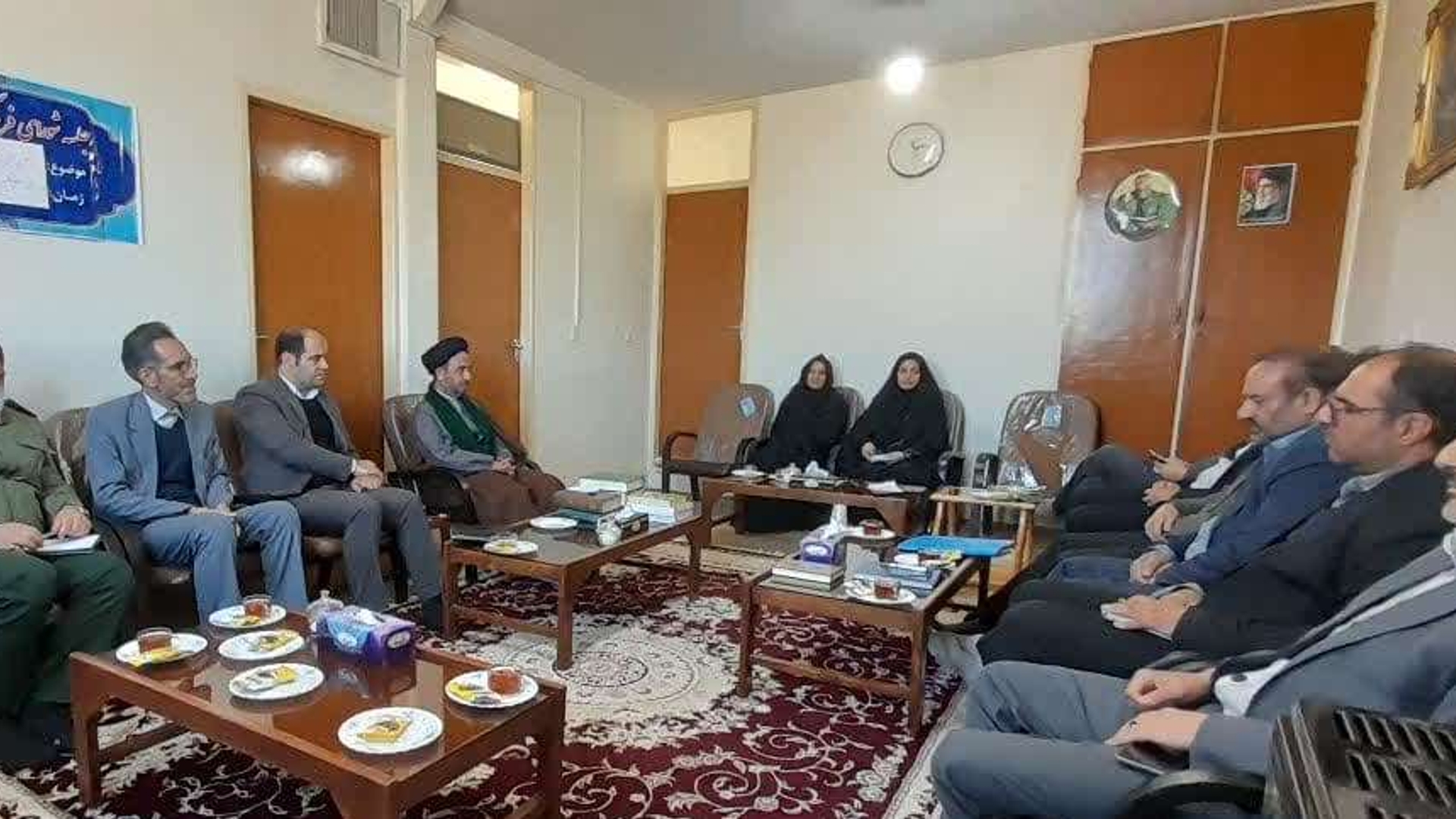 چهارمین جلسه شورای فرهنگ عمومی شهرستان خمین در سال 1403 برگزار شد