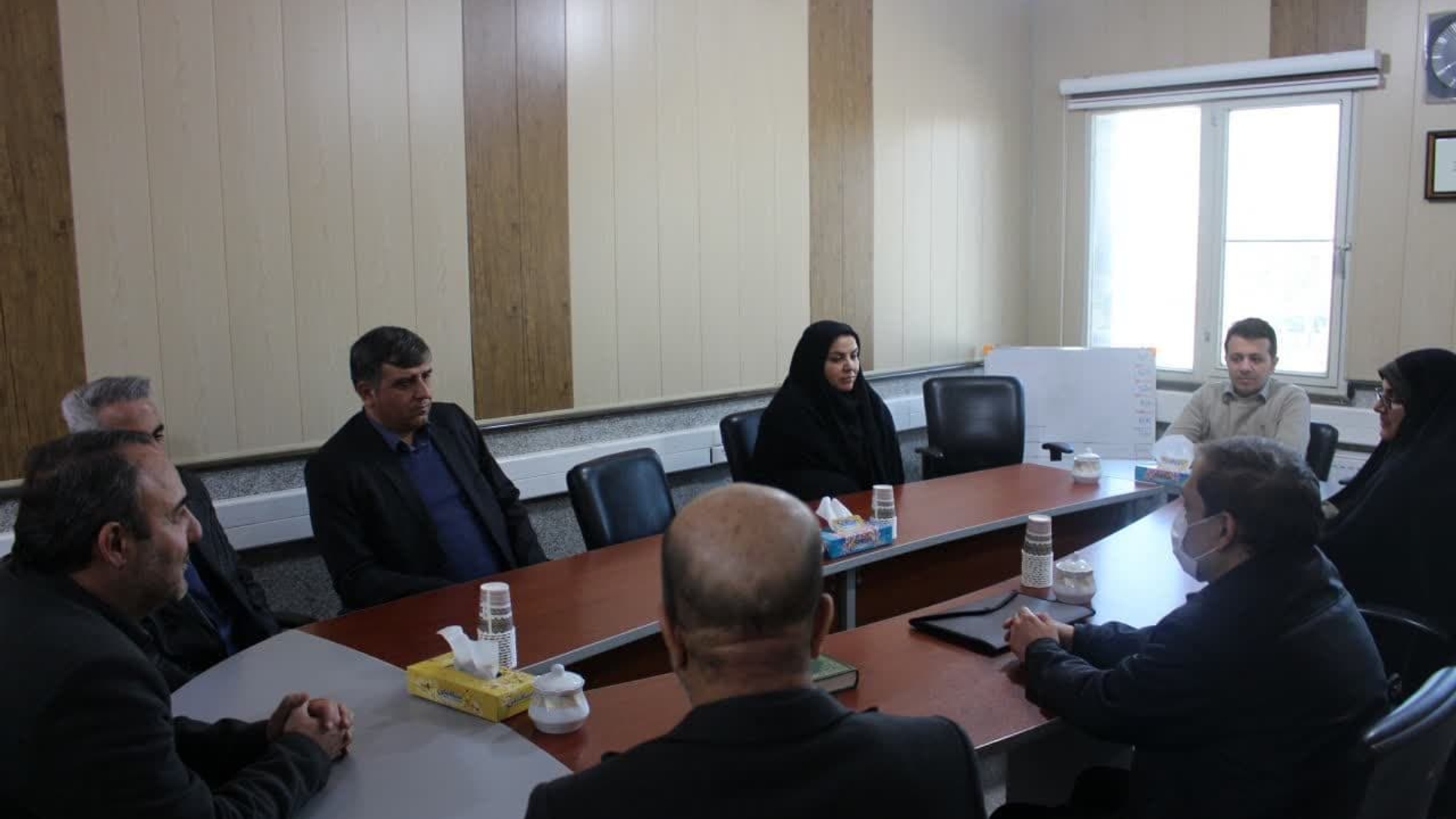 دیدار جناب آقای معصومی مدیرکل دفتر مدیریت عملکرد بازرسی، امور حقوقی و ارتباط مردمی استانداری با فرماندار