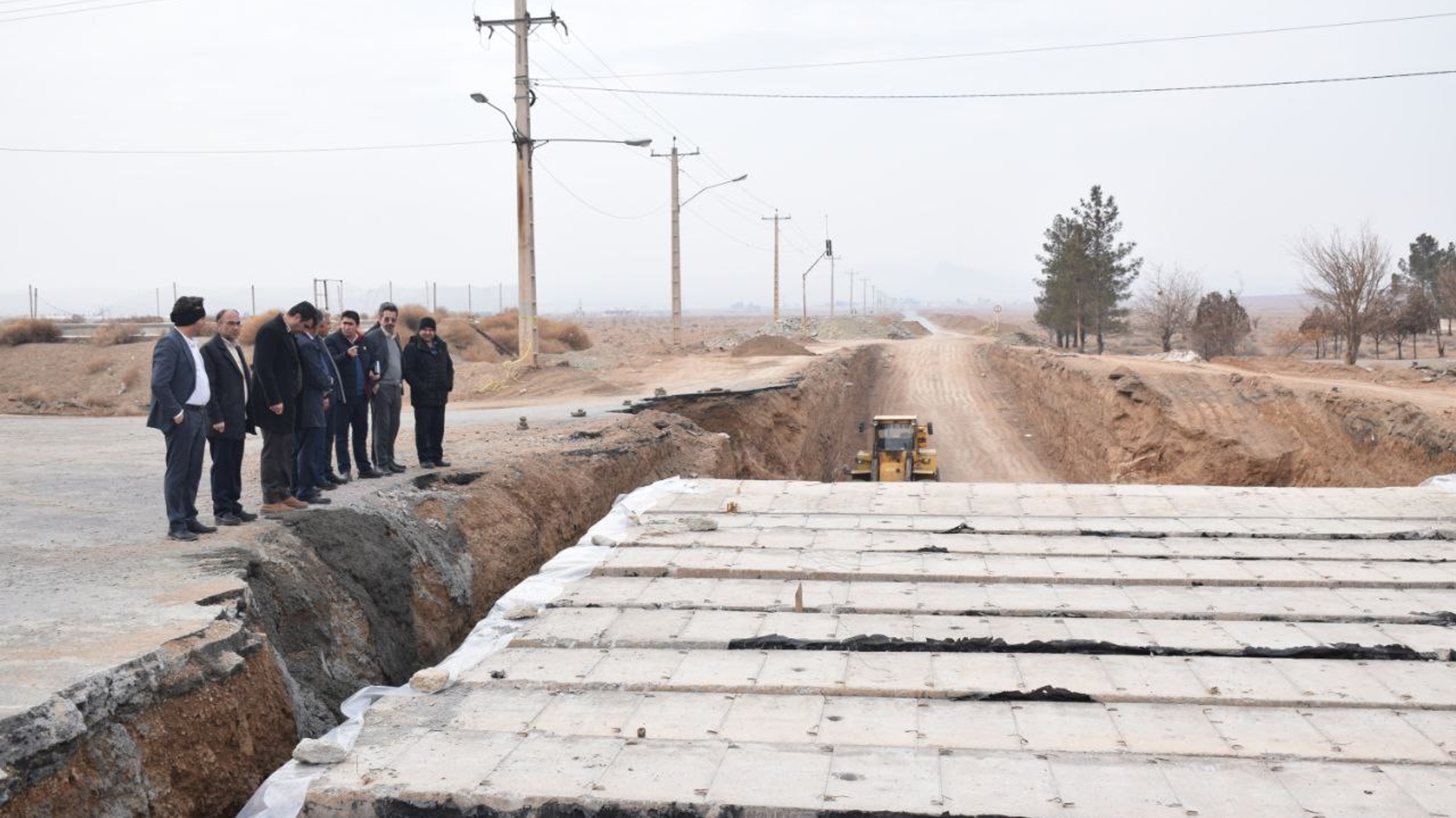 بررسی میدانی پروژه زیرگذر محمد آباد