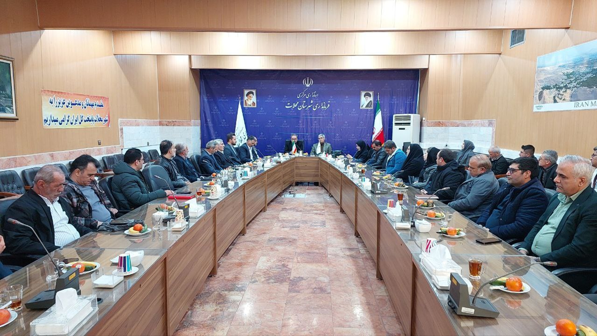 مراسم تقدیر از نمونه‌های بخش کشاورزی شهرستان محلات برگزار شد.