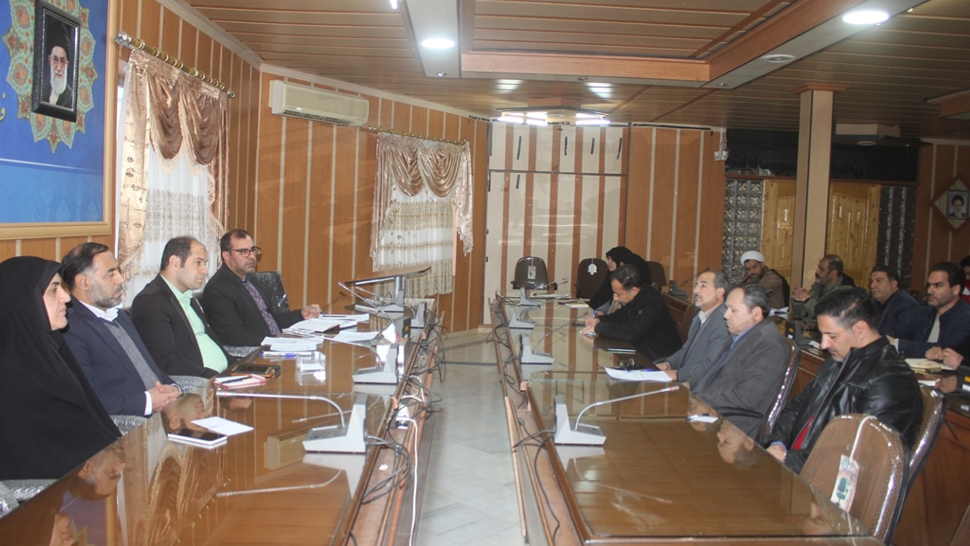 دومین جلسه هماهنگی ستاد خدمات سفر شهرستان خمین در سال 1403 برگزار شد