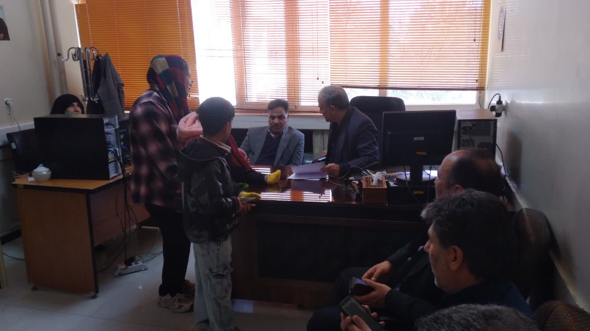 برگزاری ملاقات عمومی فرماندار شهرستان اراک