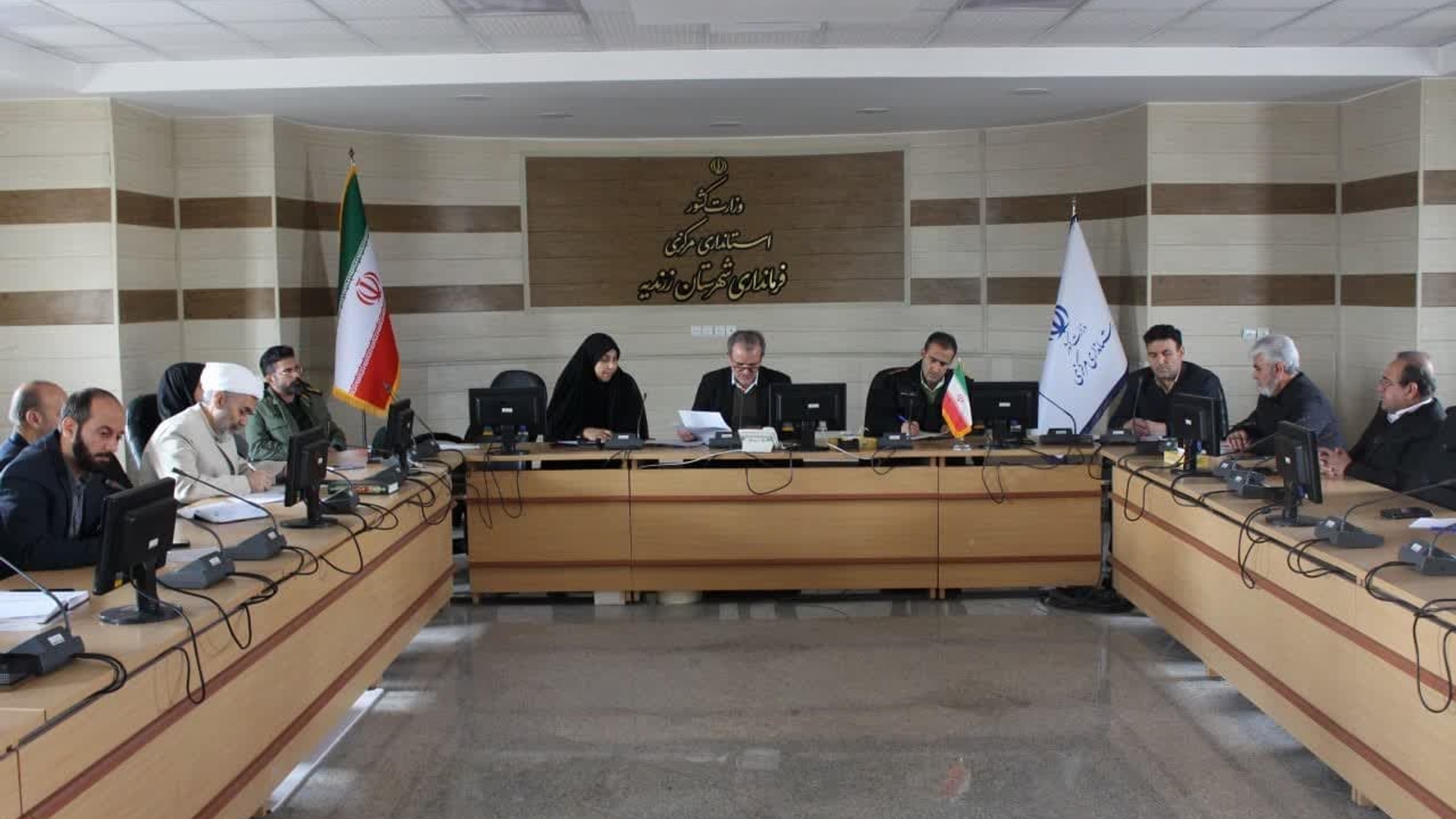 جلسه کمیسیون مقابله با سرقت شهرستان زرندیه