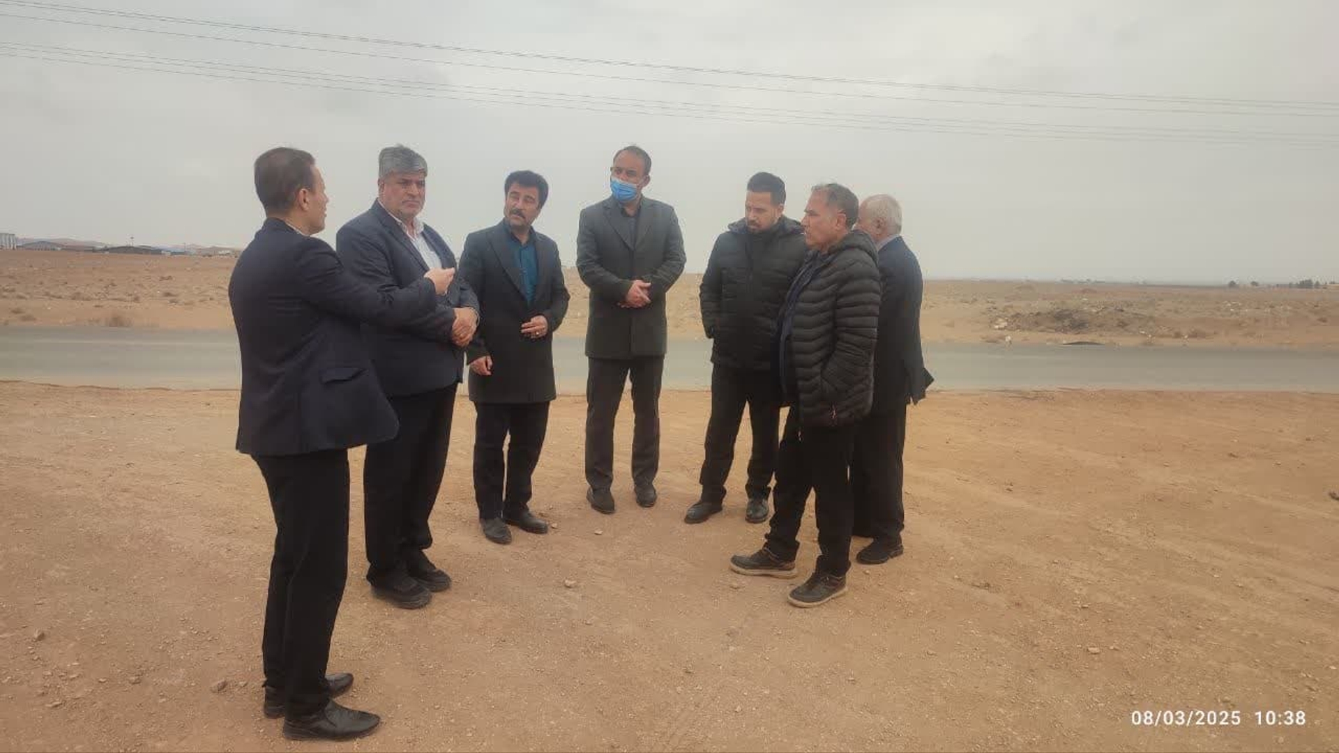 بازدید فرماندار  از سایت مسکن مهر شهر زاویه