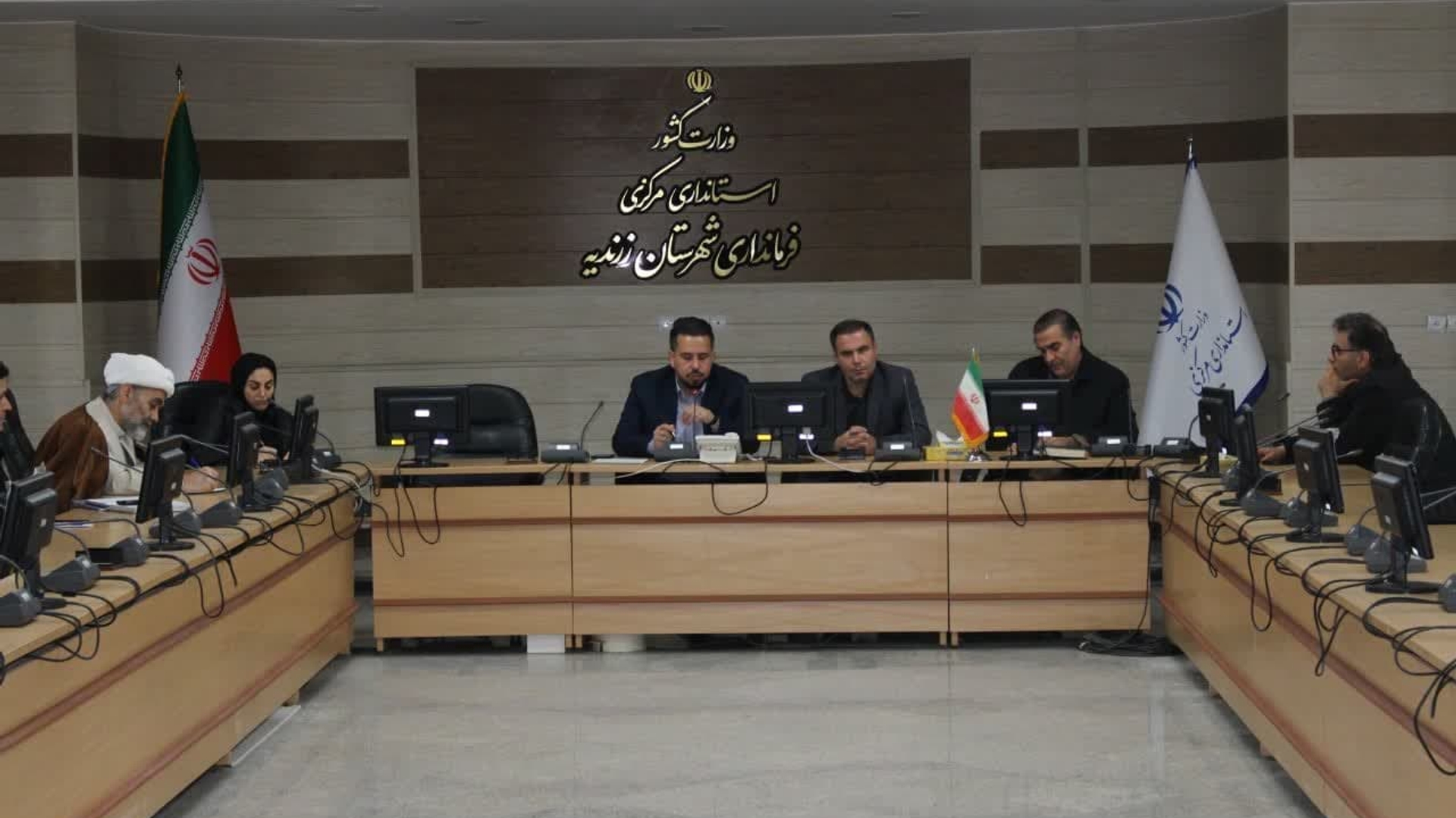 جلسه "ستاد پیشگیری، هماهنگی و آمادگی پاسخ به بحران شهرستان زرندیه"