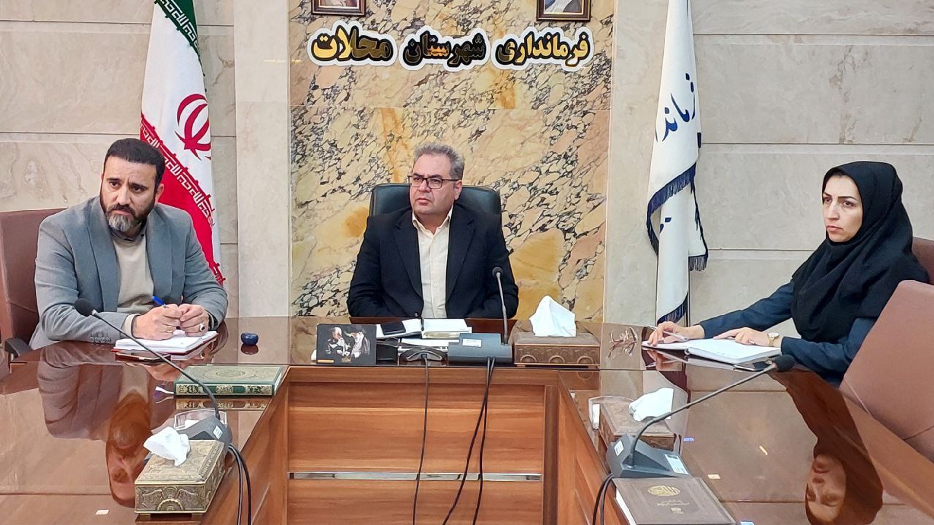 جلسه کمیسیون امور دانشجویی شهرستان محلات  برگزار شد.