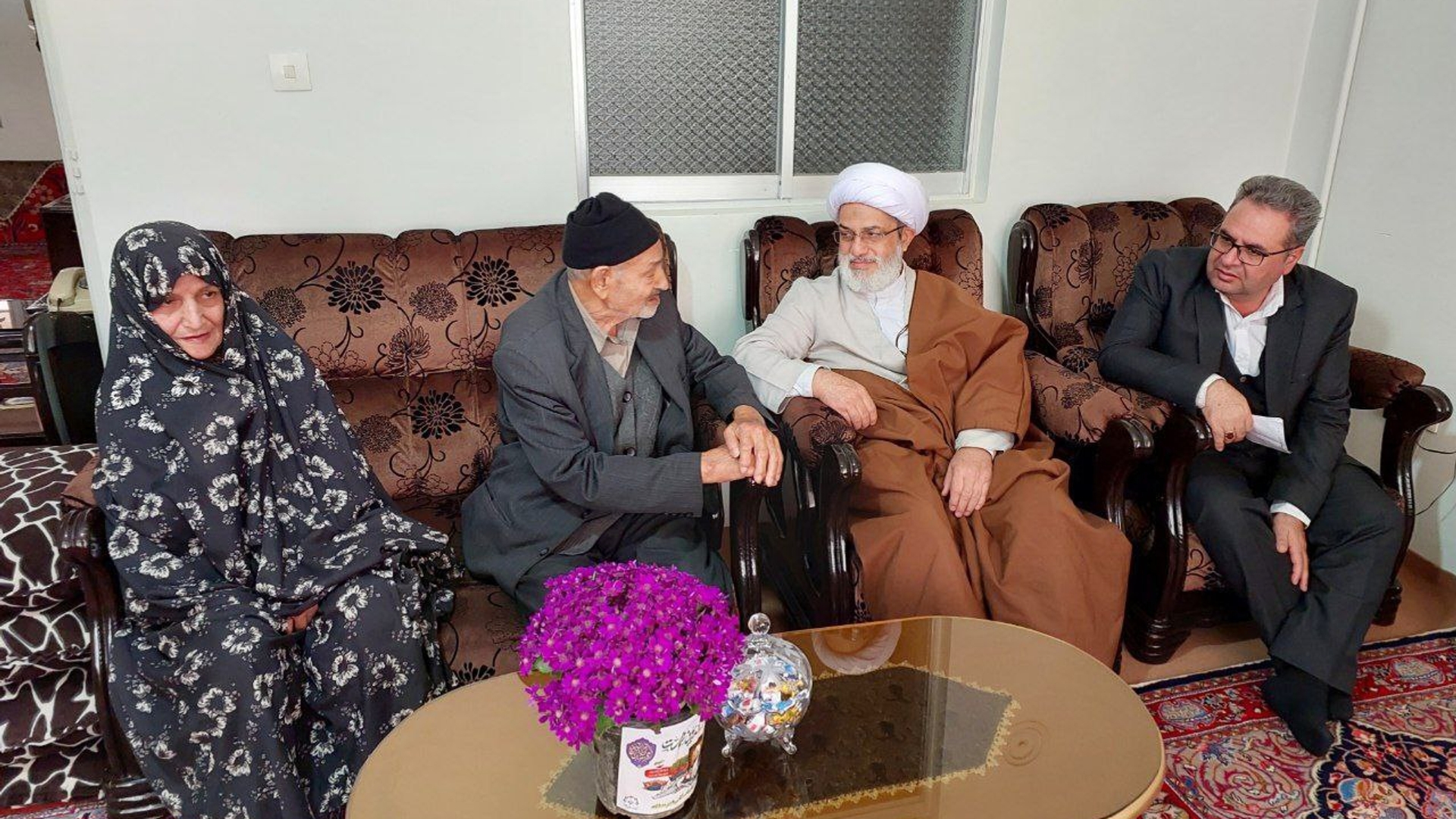 دیدار با خانواده‌ی معظم شهدای والامقام "حسین حبیبی"، "احمد میرزابیگی" و اکبر یوسفی"