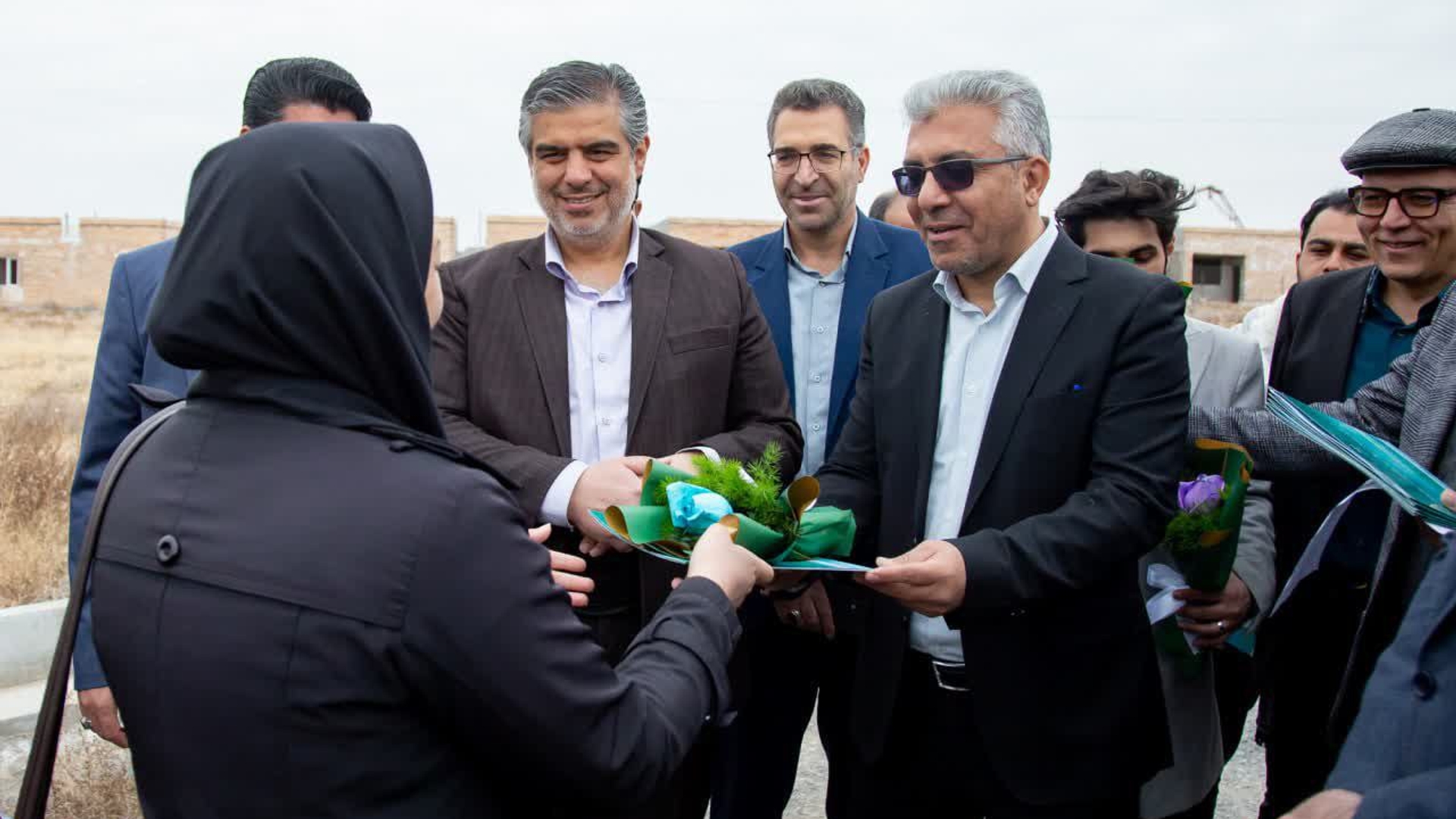 تحویل اراضی مسکن خبرنگاران در شهر جدید امیرکبیر