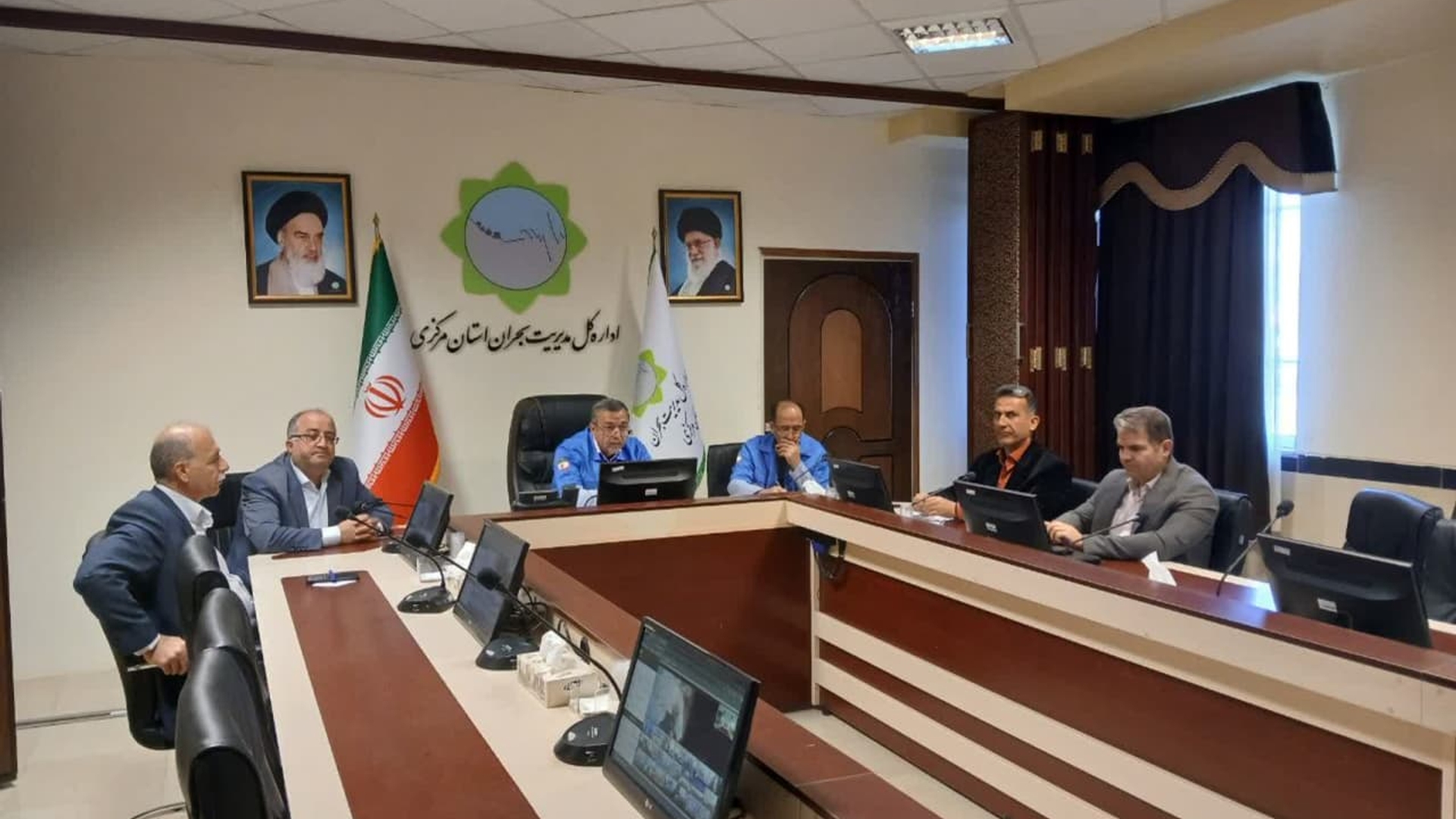 ستاد نوروزی سازمان مدیریت بحران کشور به ریاست جناب آقای مومنی وزیر محترم کشور