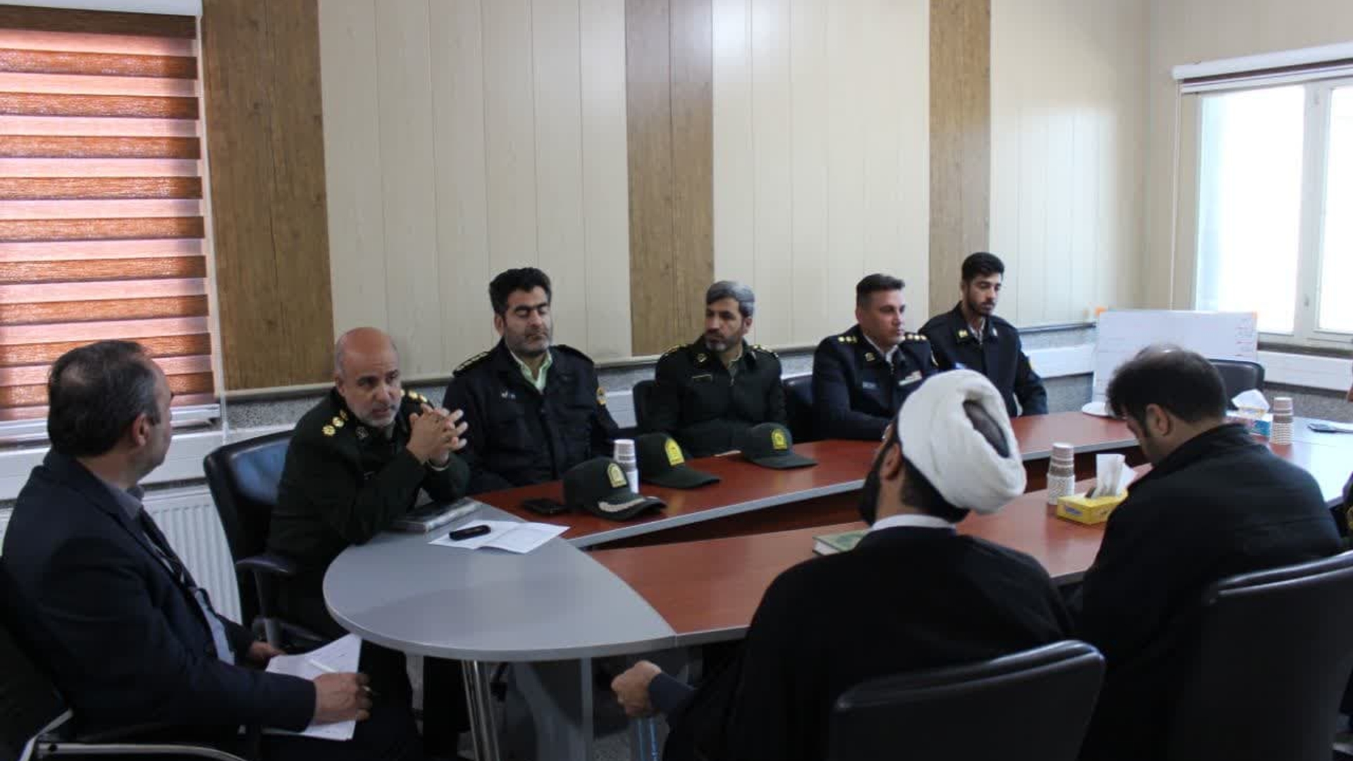 دیدار سرپرست فرماندهی انتظامی با فرماندار