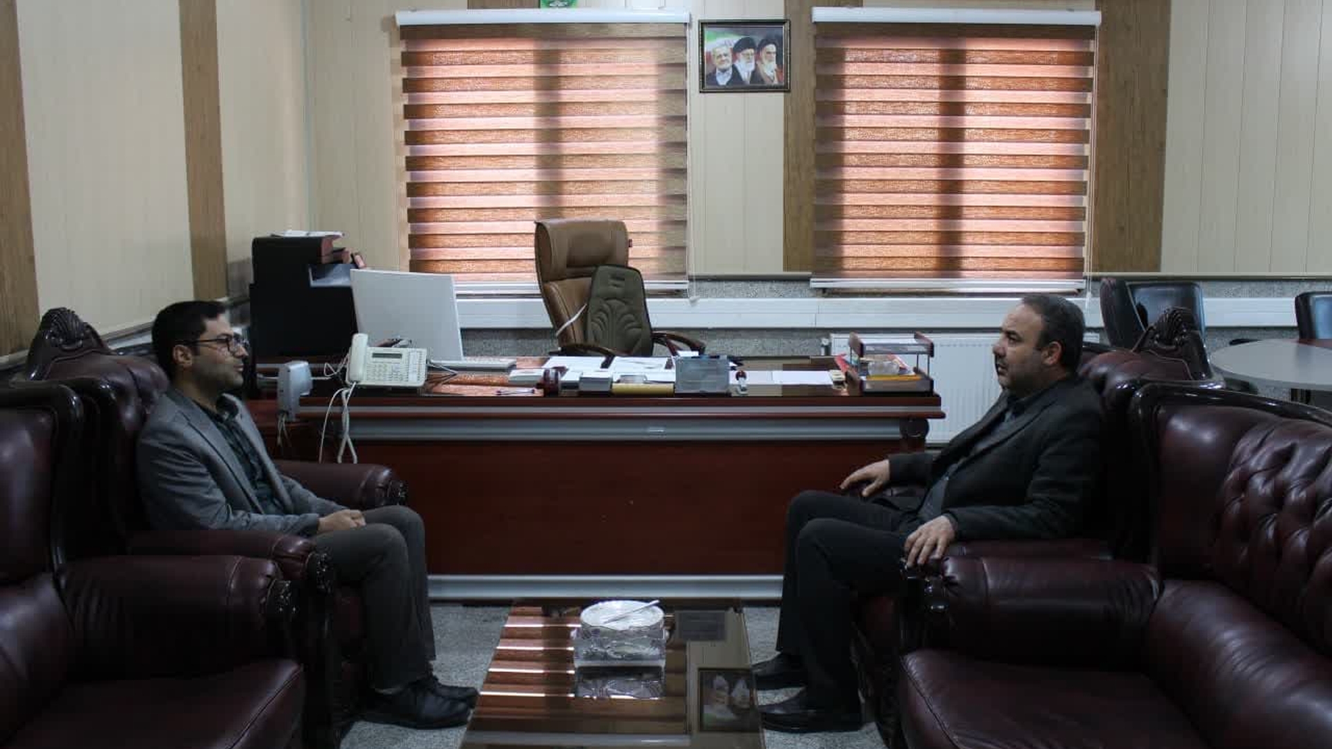 دیدار نوروزی رییس اداره مخابرات با فرماندار