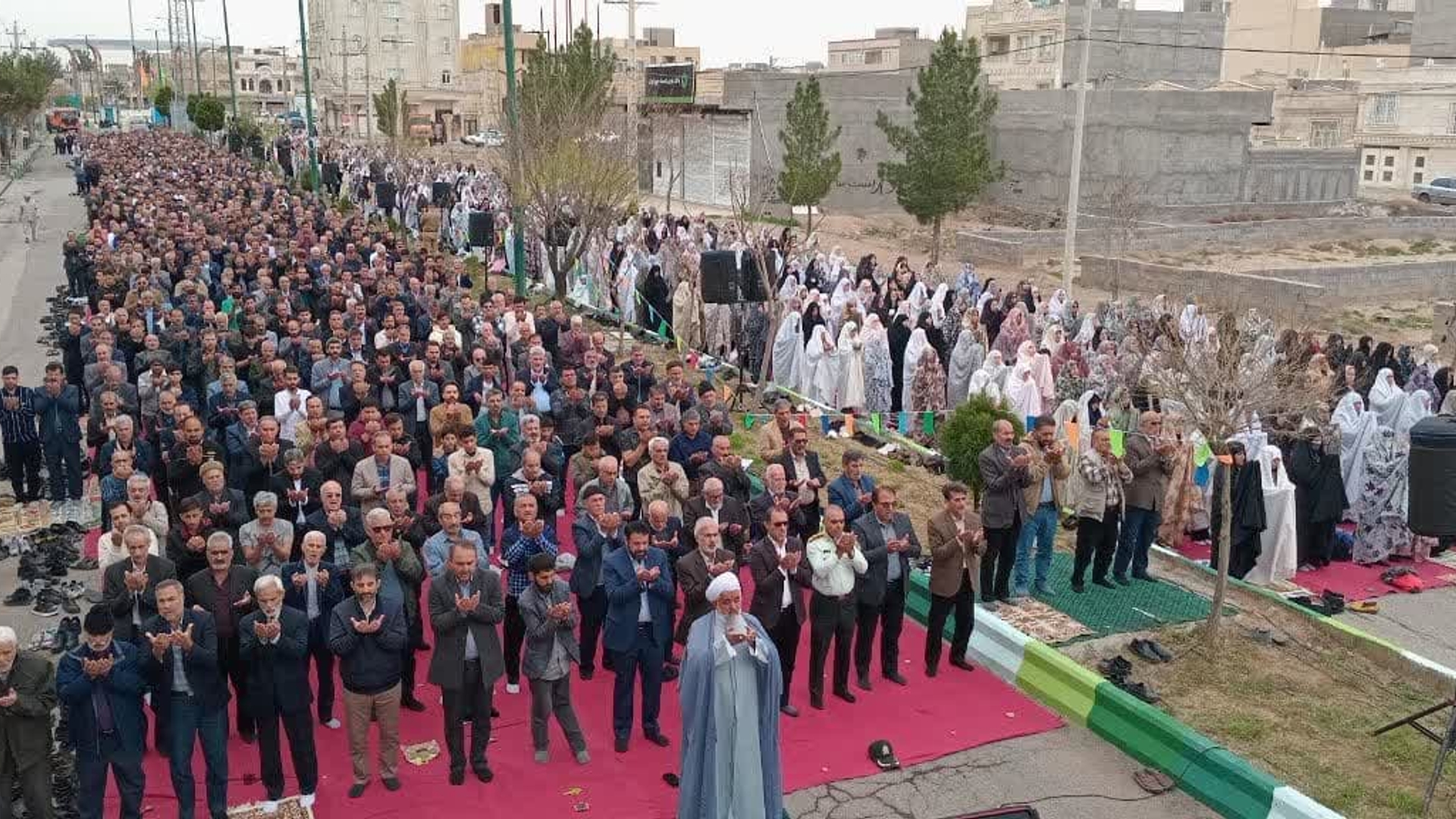 نماز عید سعید فطر 1404 شهرستان زرندیه / شهر مامونیه