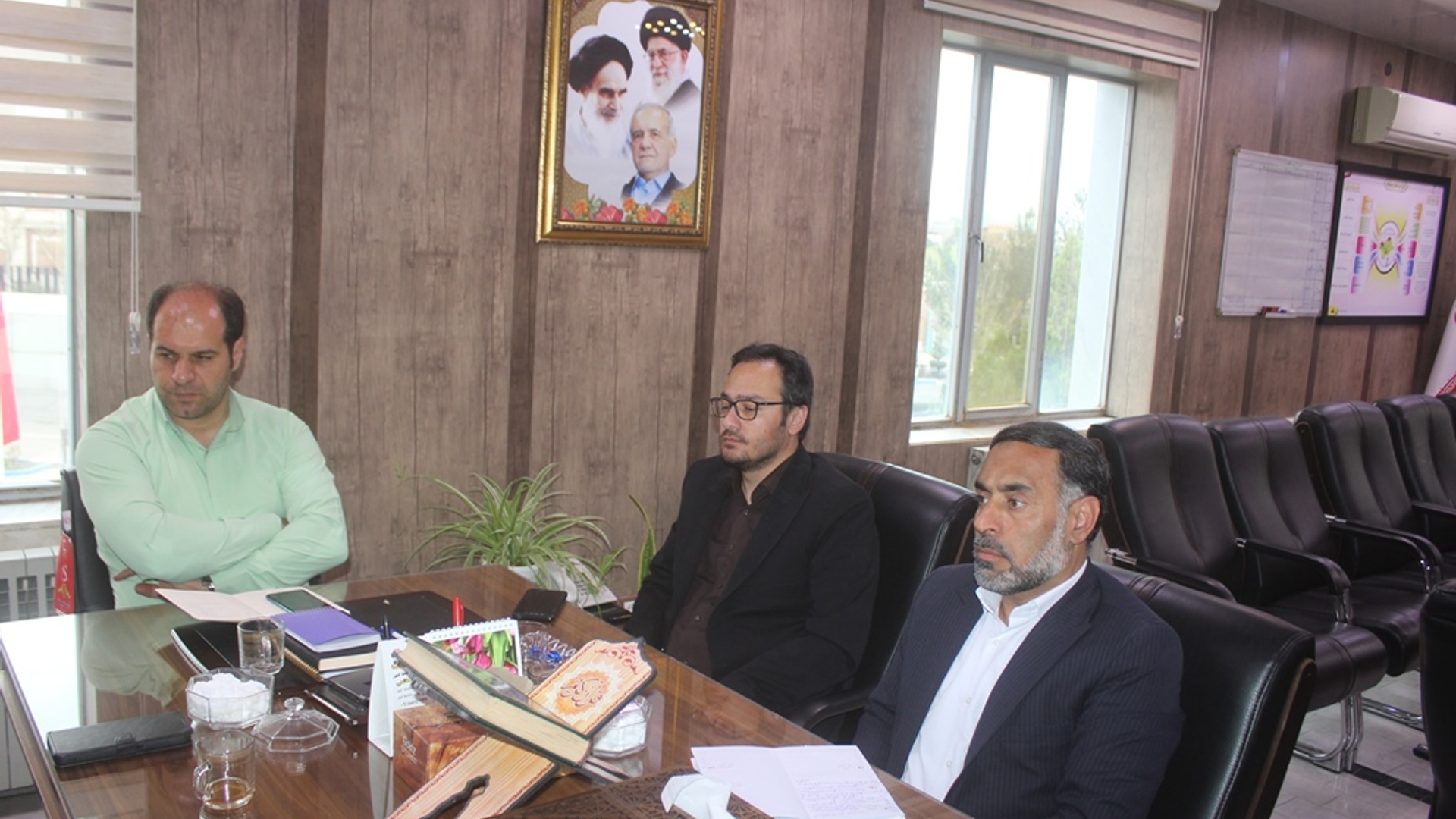 اولین جلسه شورای معاونین فرمانداری شهرستان خمین در سال 1404 برگزار شد