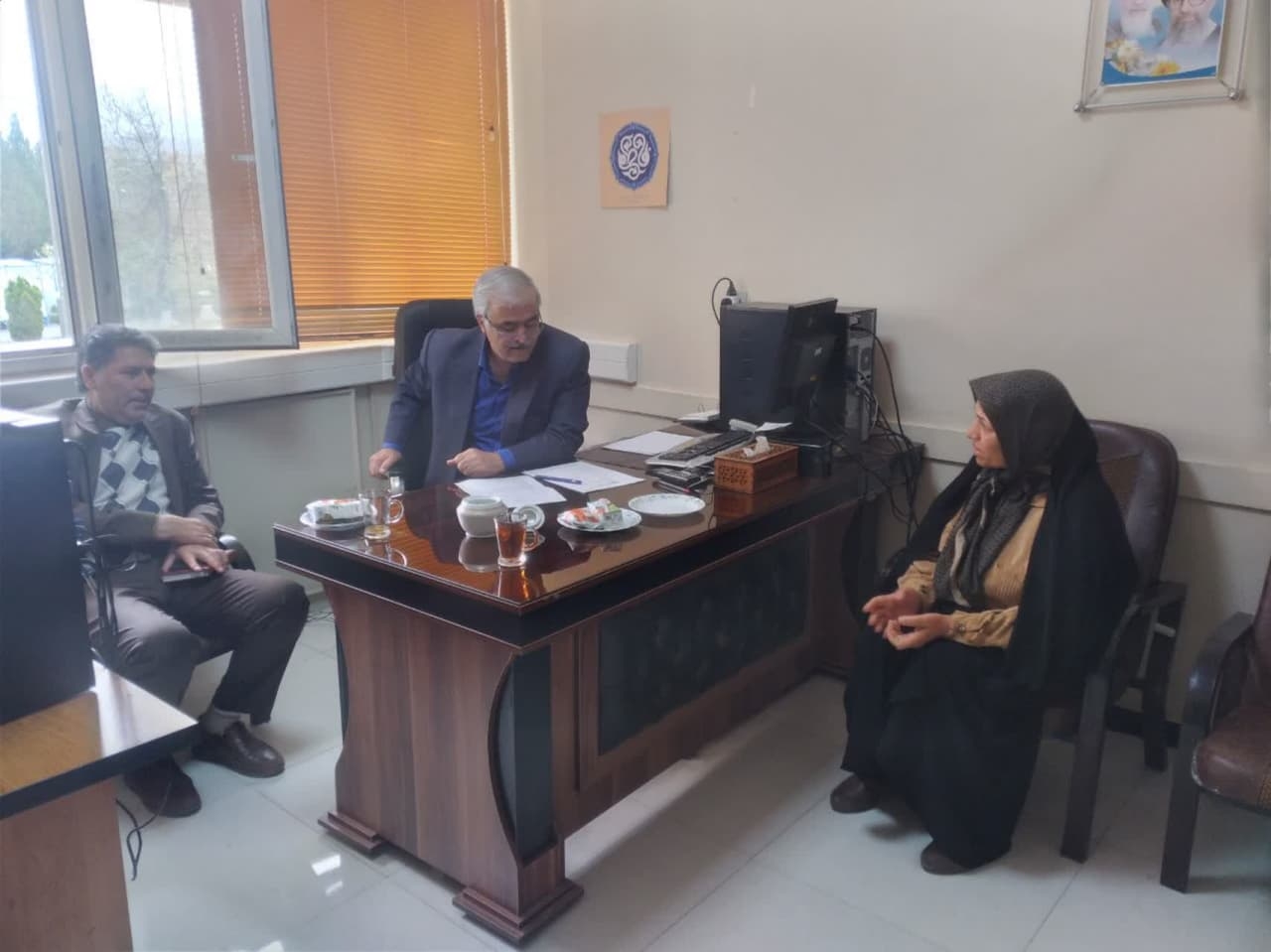 دیدار چهره به چهره فرماندار شهرستان اراک با مردم