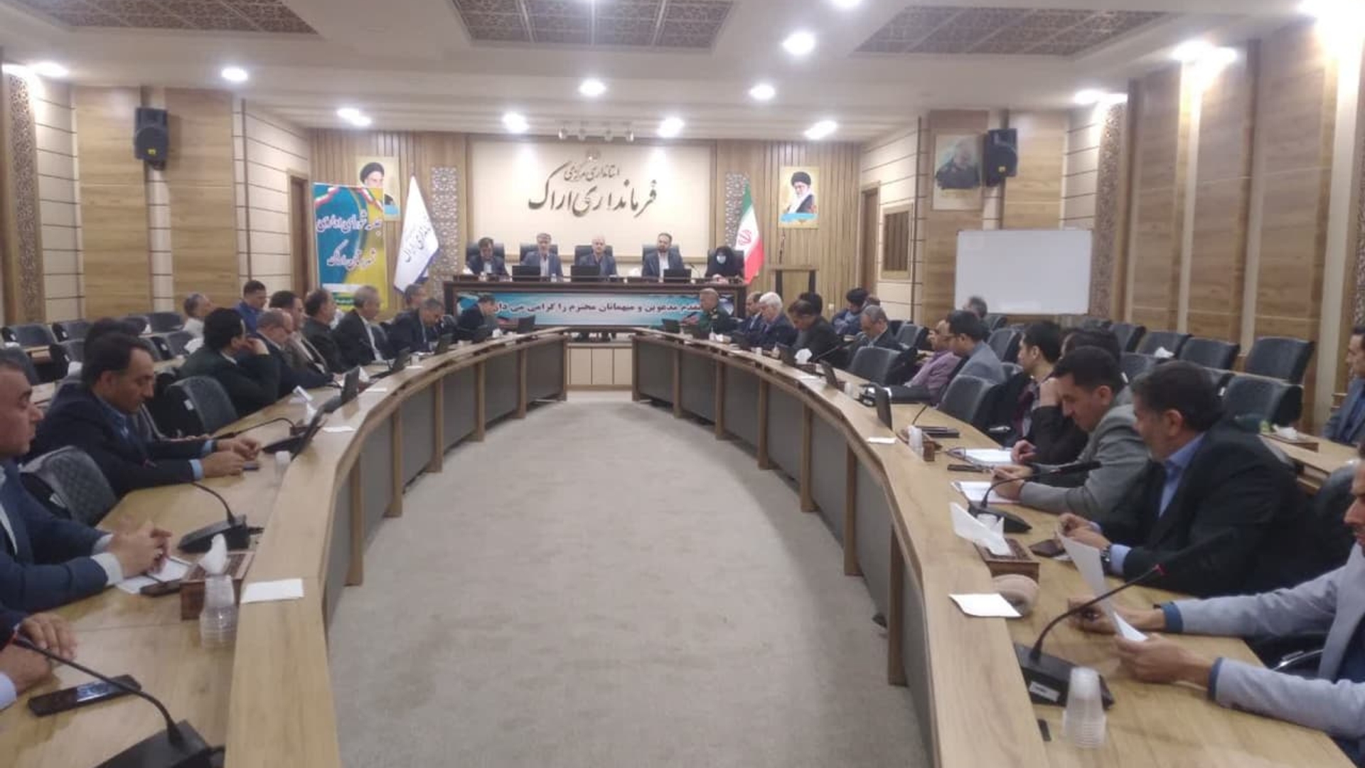 اولین جلسه شورای اداری شهرستان اراک برگزار گردید