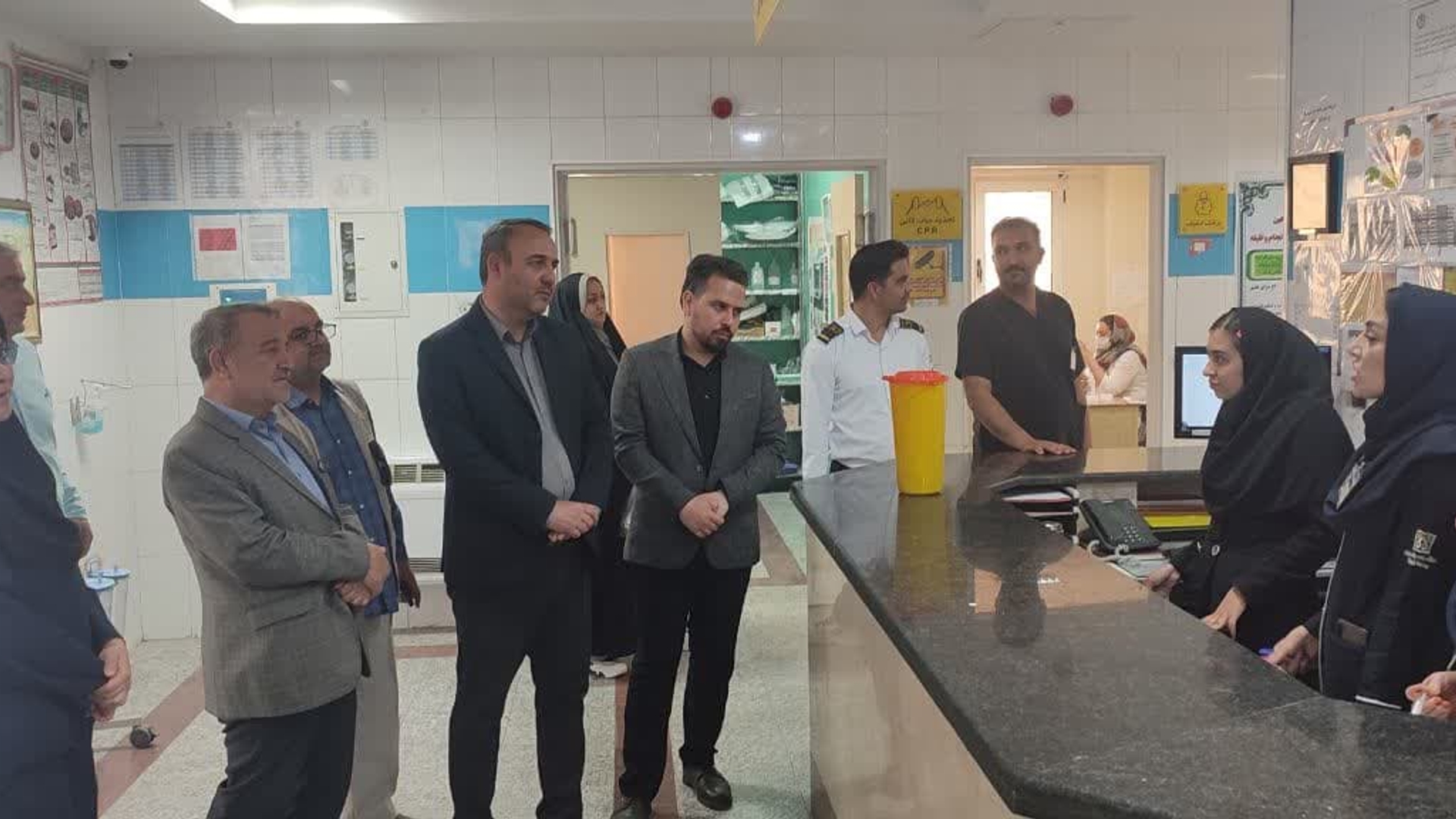 بازدید فرمانـدار از بیمارستان امام رضا (ع)