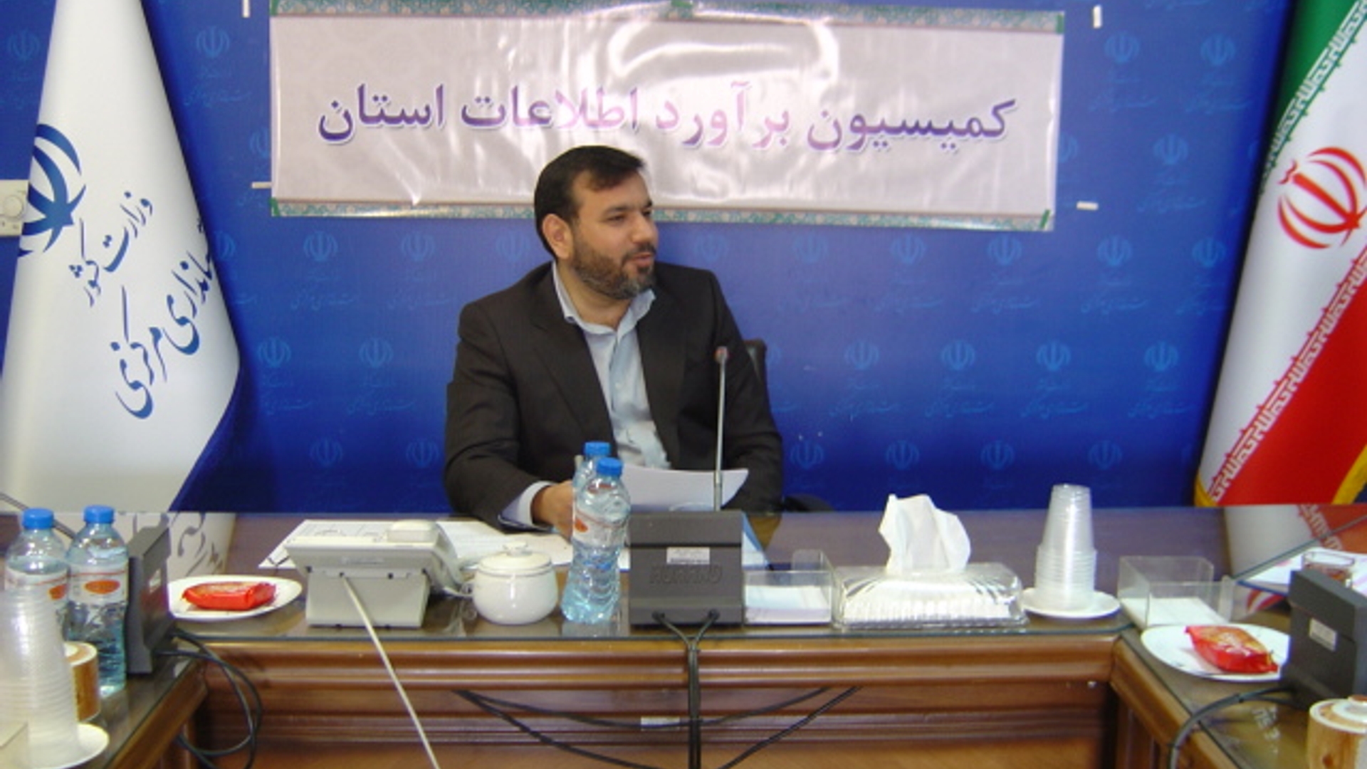 جلسه کمیسیون برآورد اطلاعات استان در ساعت 8 صبح روز دوشنبه مورخ 25/ 1/ 1404 به ریاست جناب آقای برنج زاده سرپرست اداره کل امنیتی و انتظامی برگزار گردید.