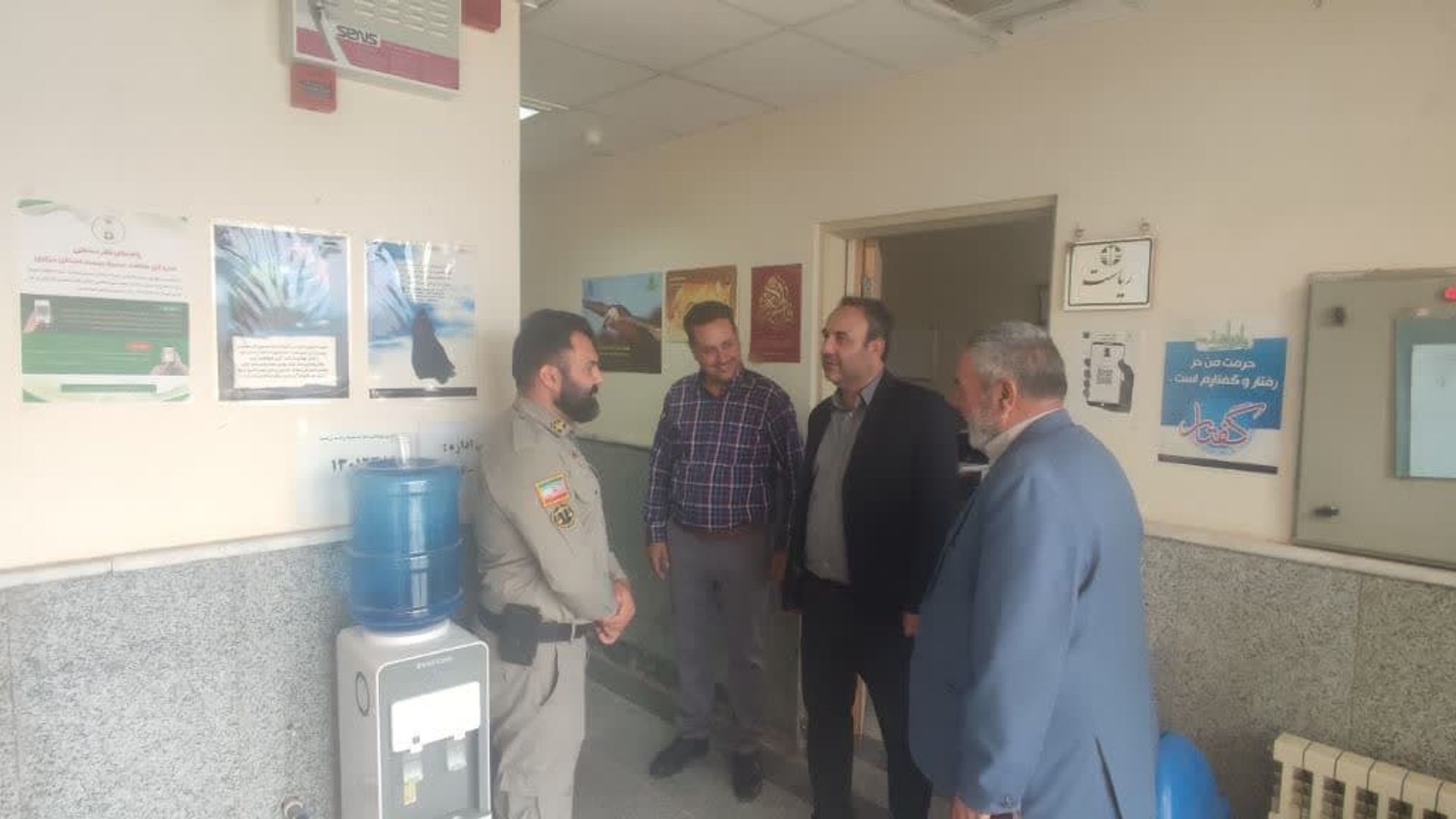 بازدید  از اداره محیط زیست شهرستان