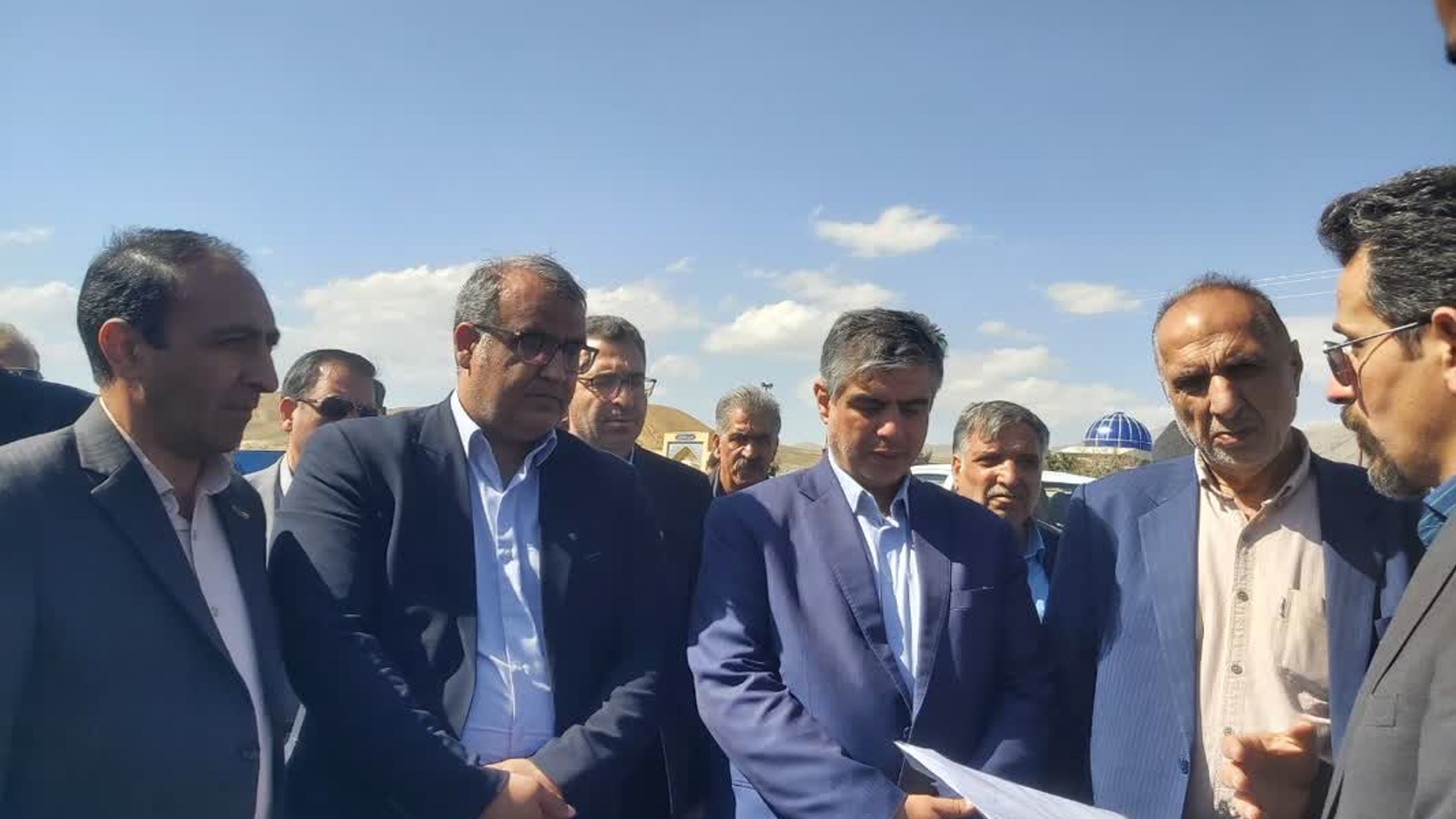 پیگیری آخرین وضعیت اراضی مدنظر جهت الحاق زمین های موسوم به 110 هکتاری به محدوده شهر آشتیان