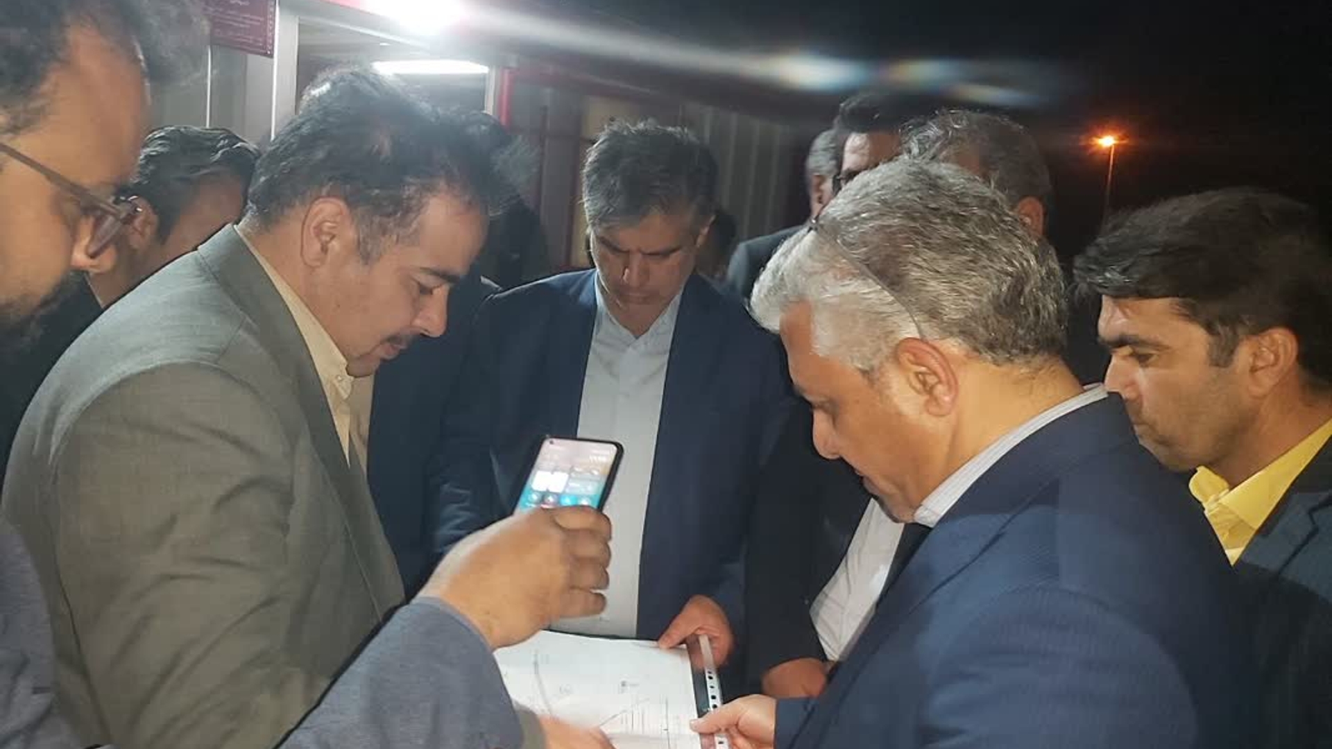 نظارت میدانی و شبانه استاندار مرکزی بر روند اجرای طرح تقاطع غیرهمسطح راهجرد