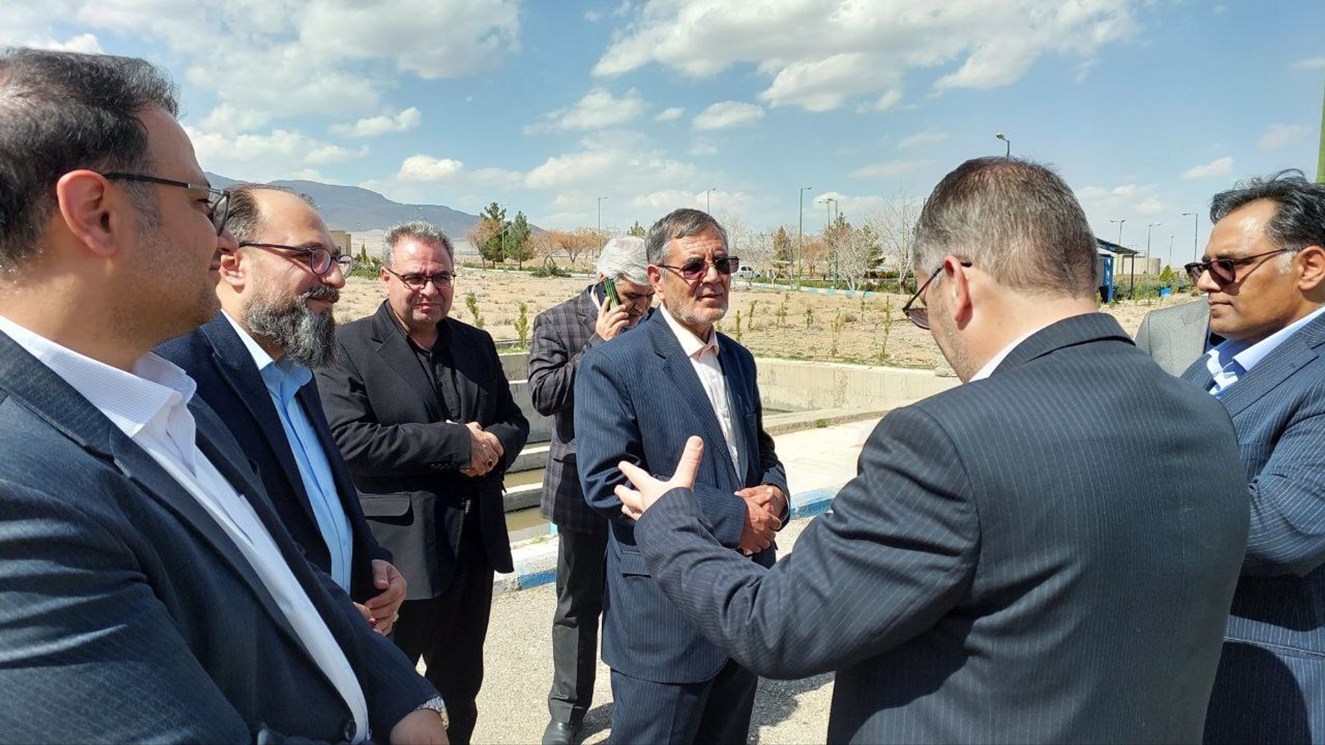 بررسی میدانی تصفیه‌خانه آب و فاضلاب محلات