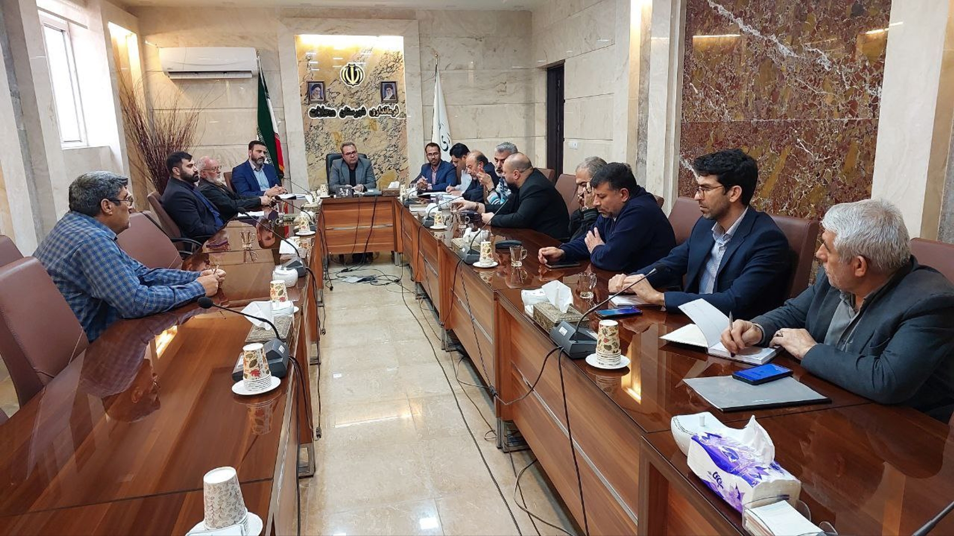 جلسه آسیب شناسی اردوی گروه جهادی امام رضا (ع) در محلات برگزار شد.