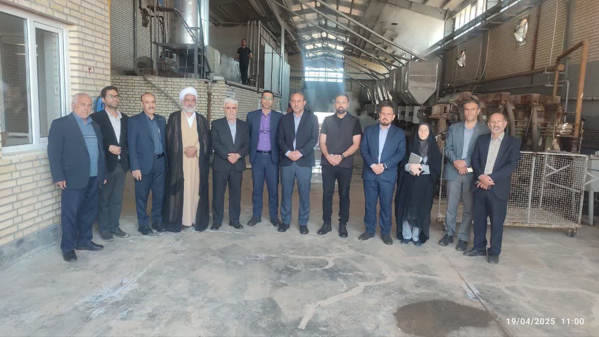 بازدید فرماندار  از صنایع شهرستان