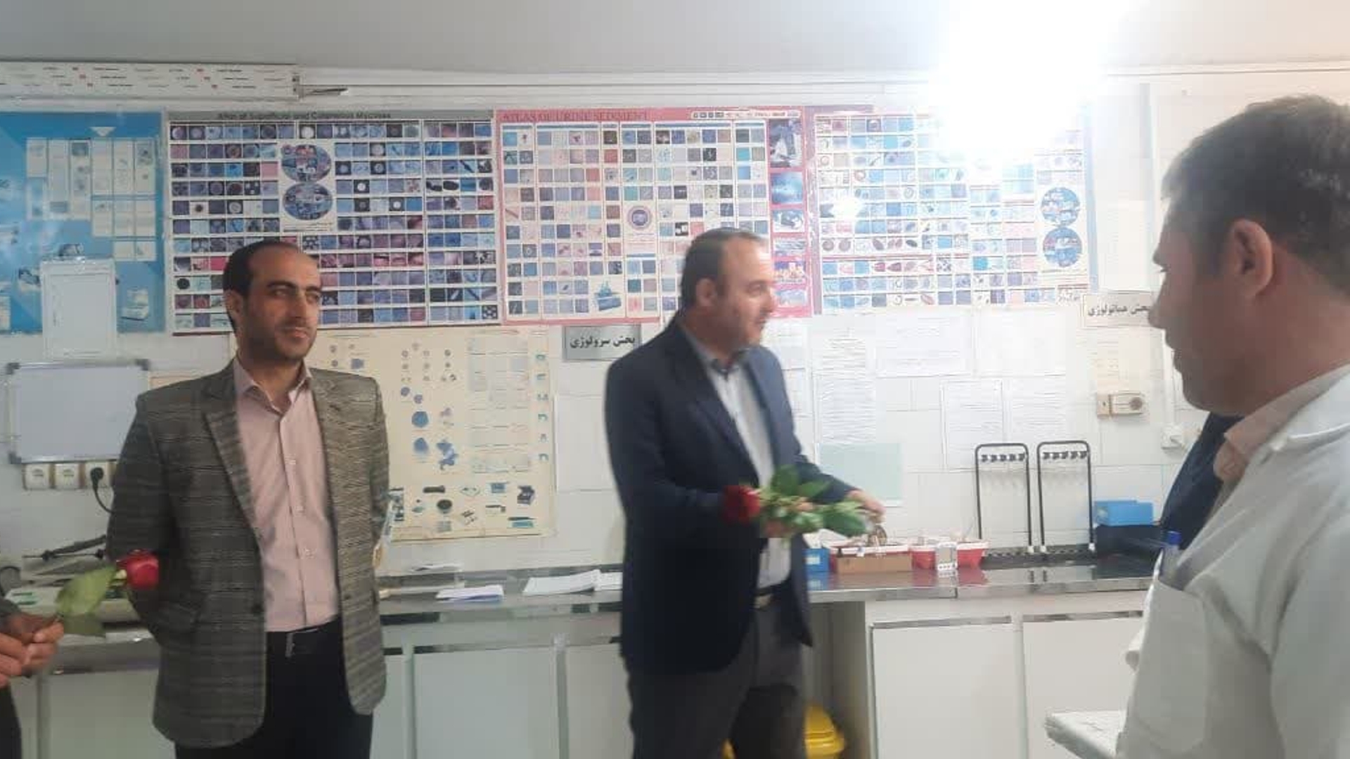 بازدید فرماندار  از آزمایشگاه مرکزی شهرستان
