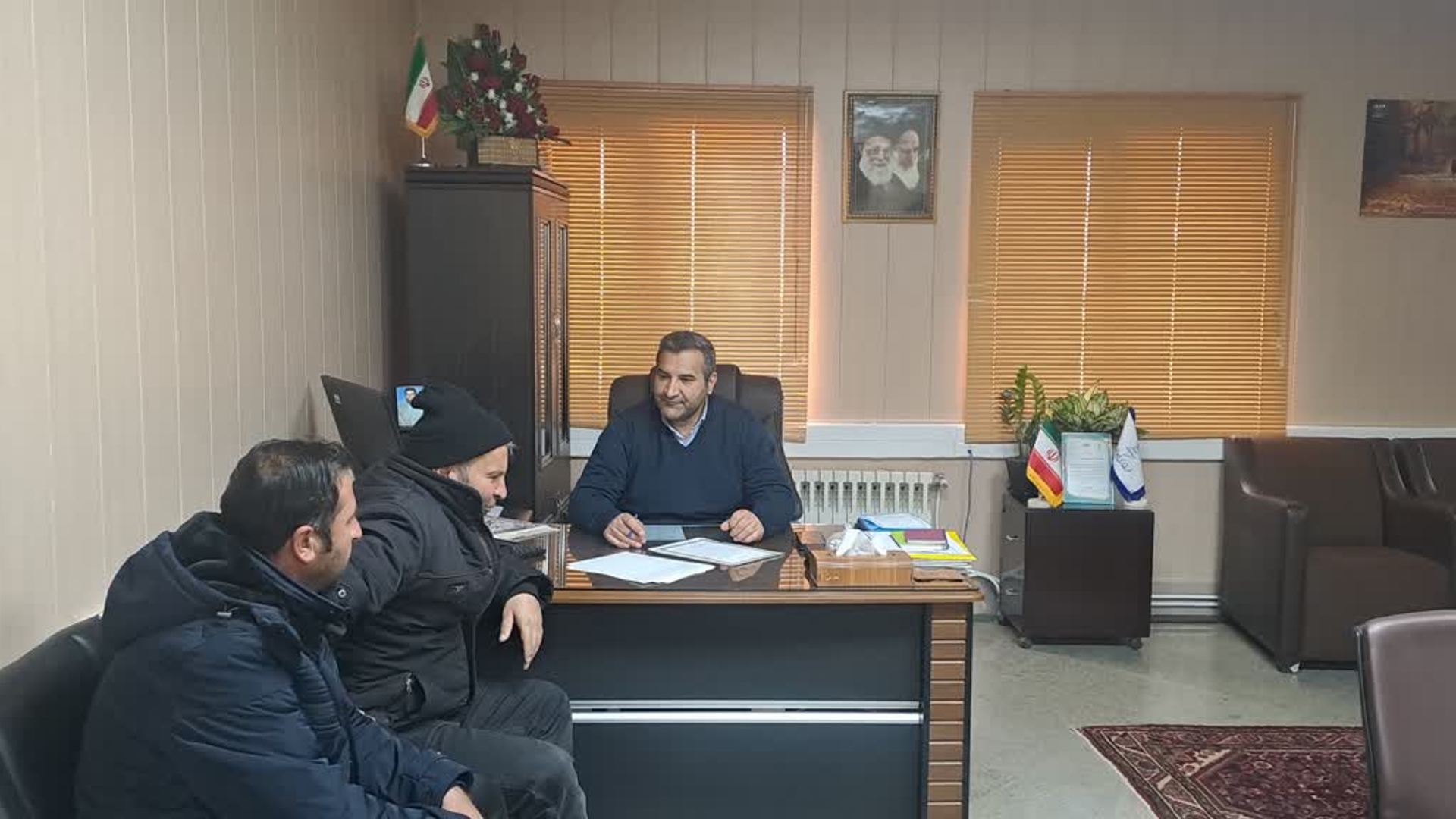 دیدار شورای اسلامی روستا سیجان با فرماندار