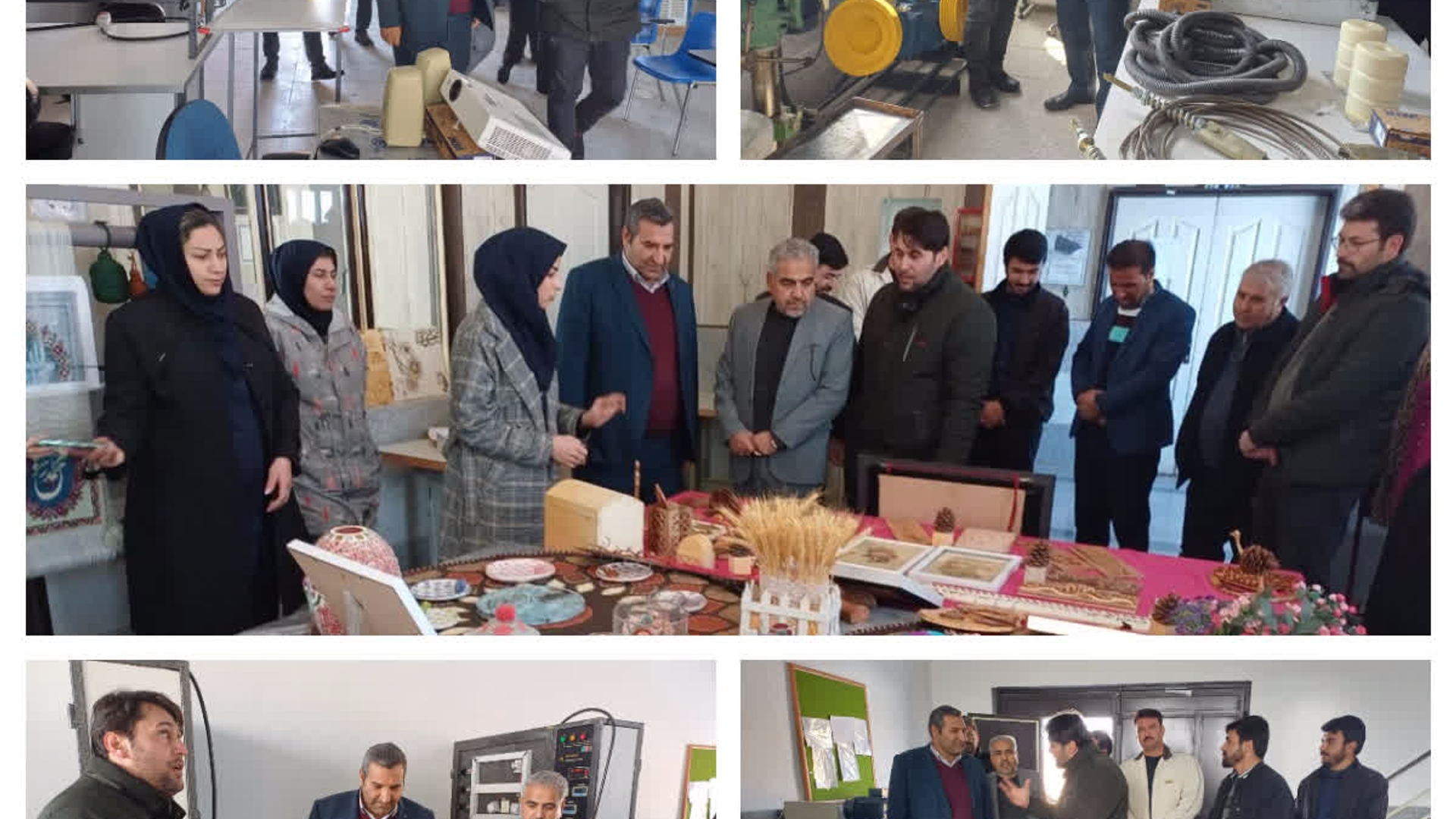 بازدید فرماندار از مرکزی فنی و حرفه ای شهرستان