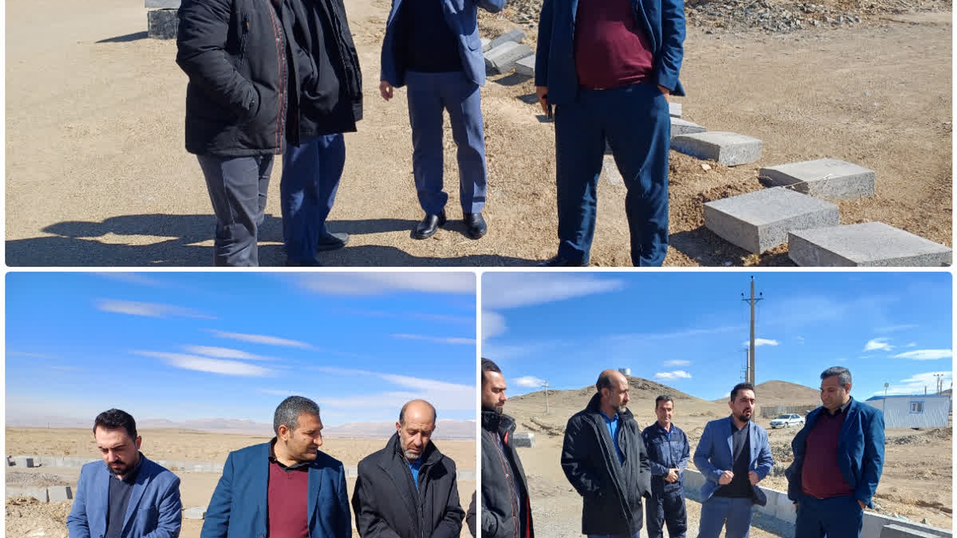 بازدید و بررسی مشکلات ناحیه صنعتی میلاجرد