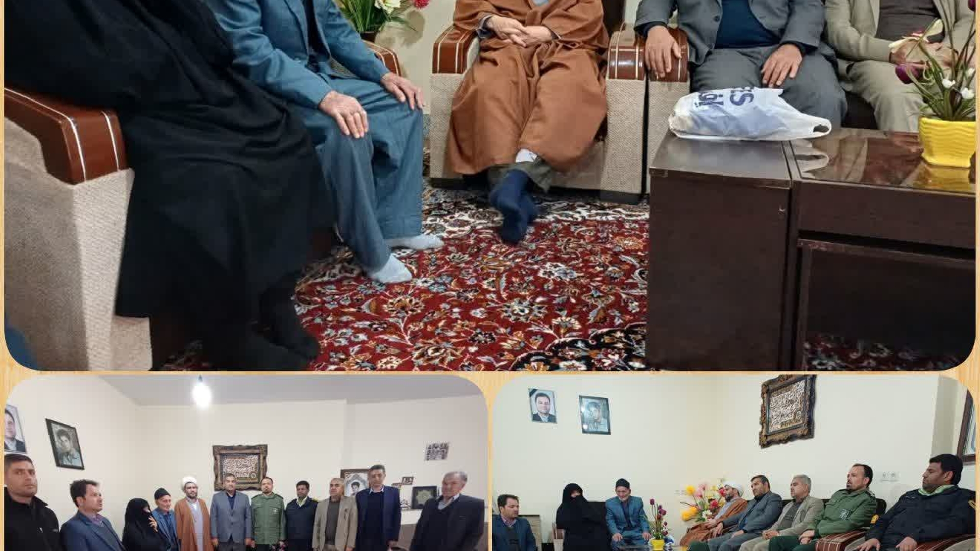 🔰 دیدار با خانواده شهید علیرضا حسنی