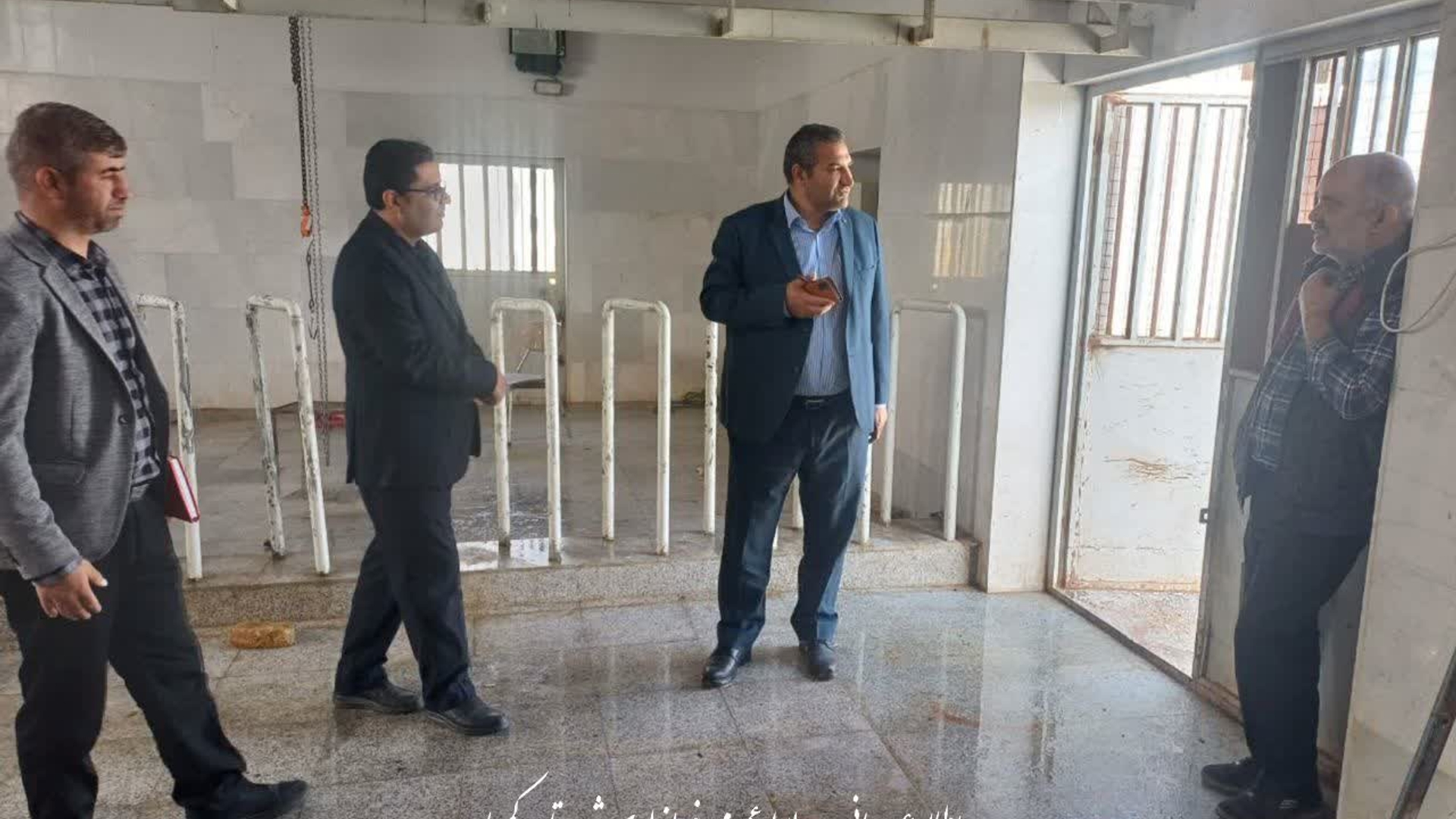 بررسی وضعیت مرکز کشتارگاه شهرستان